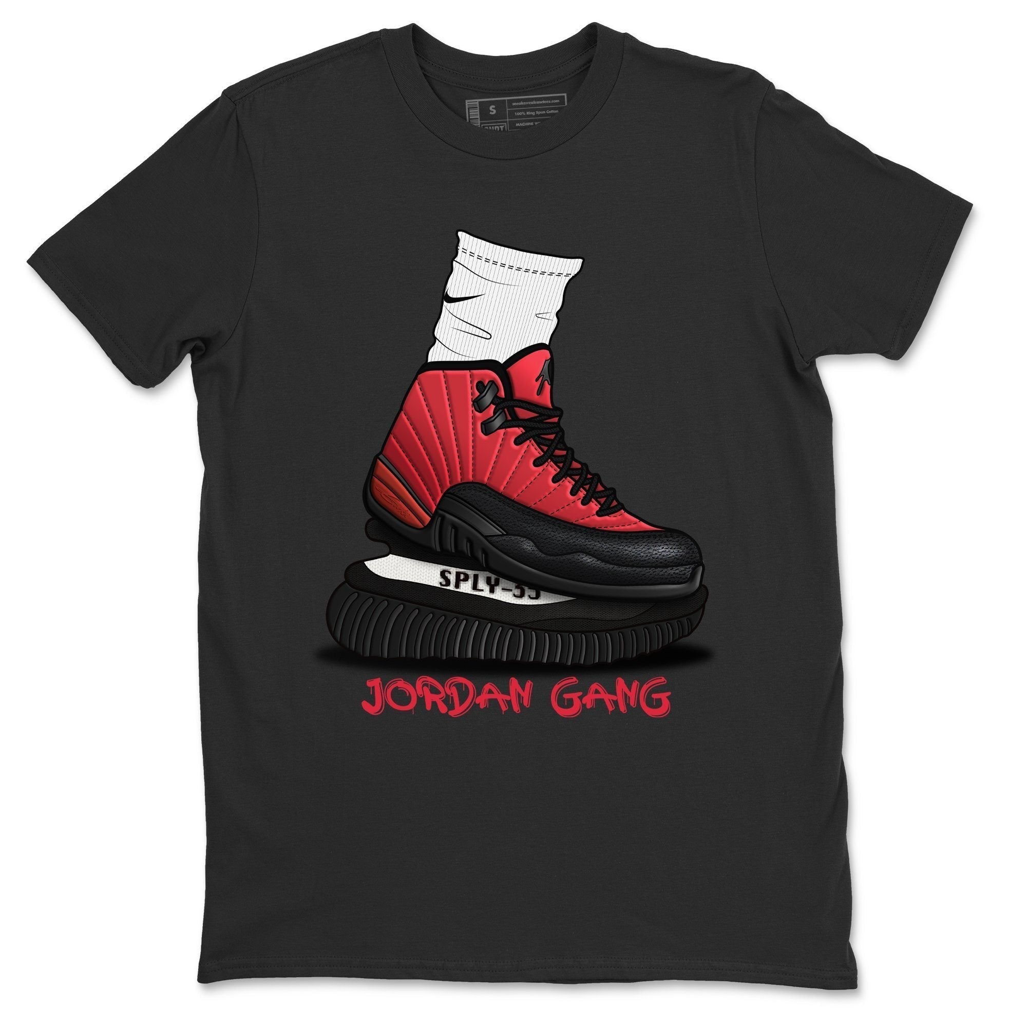 Jordan 12 Reverse Flu Game Shirt To Match Jordans Jordan Gang Sneaker Tees Jordan 12 Reverse Flu Game Drip Gear Zone Sneaker Matching Clothing Unisex Shirts