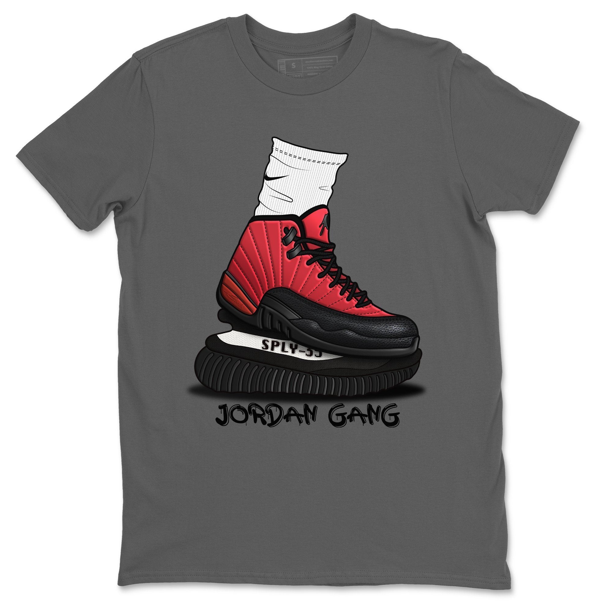 Jordan 12 Reverse Flu Game Shirt To Match Jordans Jordan Gang Sneaker Tees Jordan 12 Reverse Flu Game Drip Gear Zone Sneaker Matching Clothing Unisex Shirts
