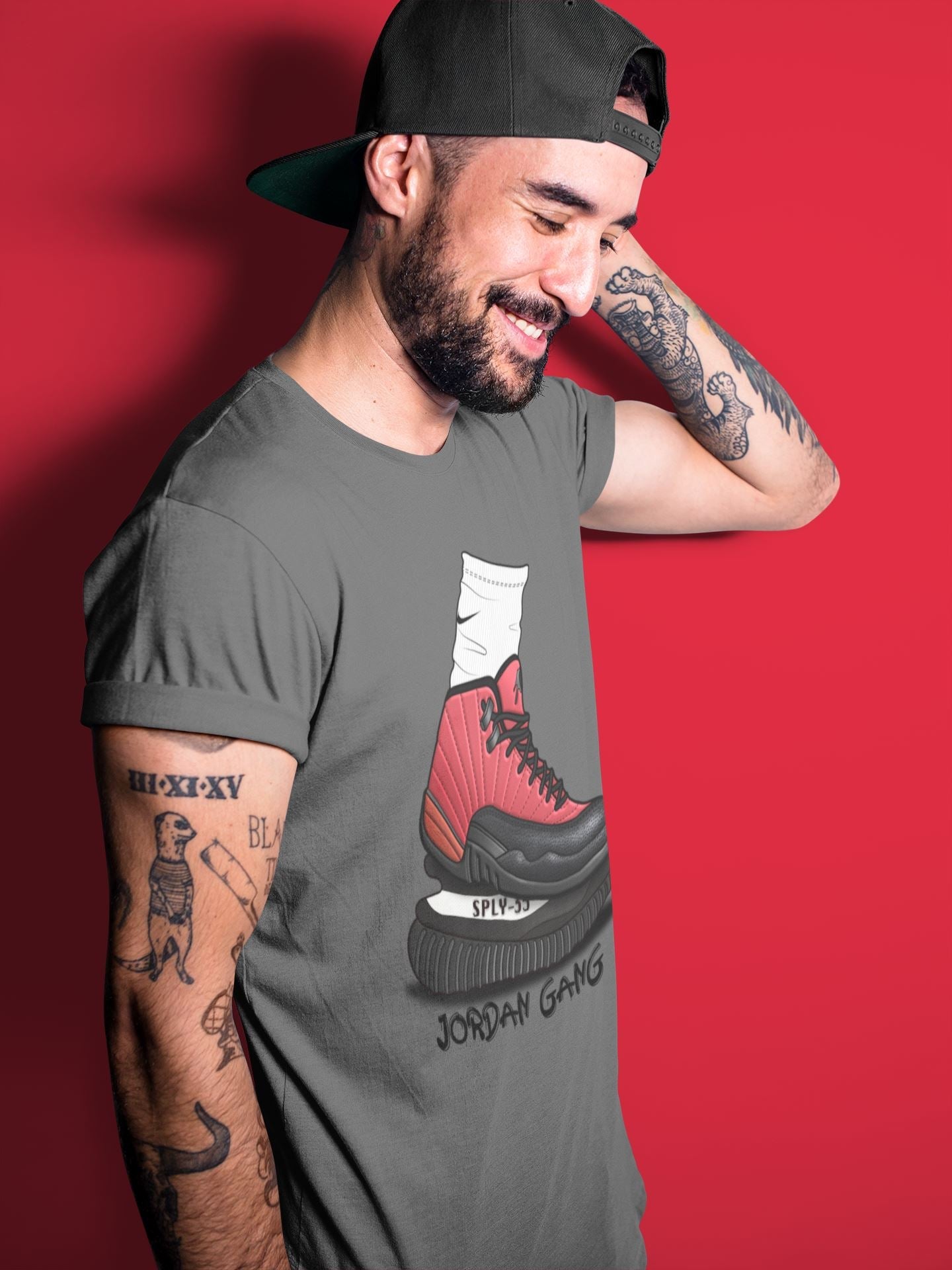 Jordan 12 Reverse Flu Game Shirt To Match Jordans Jordan Gang Sneaker Tees Jordan 12 Reverse Flu Game Drip Gear Zone Sneaker Matching Clothing Unisex Shirts