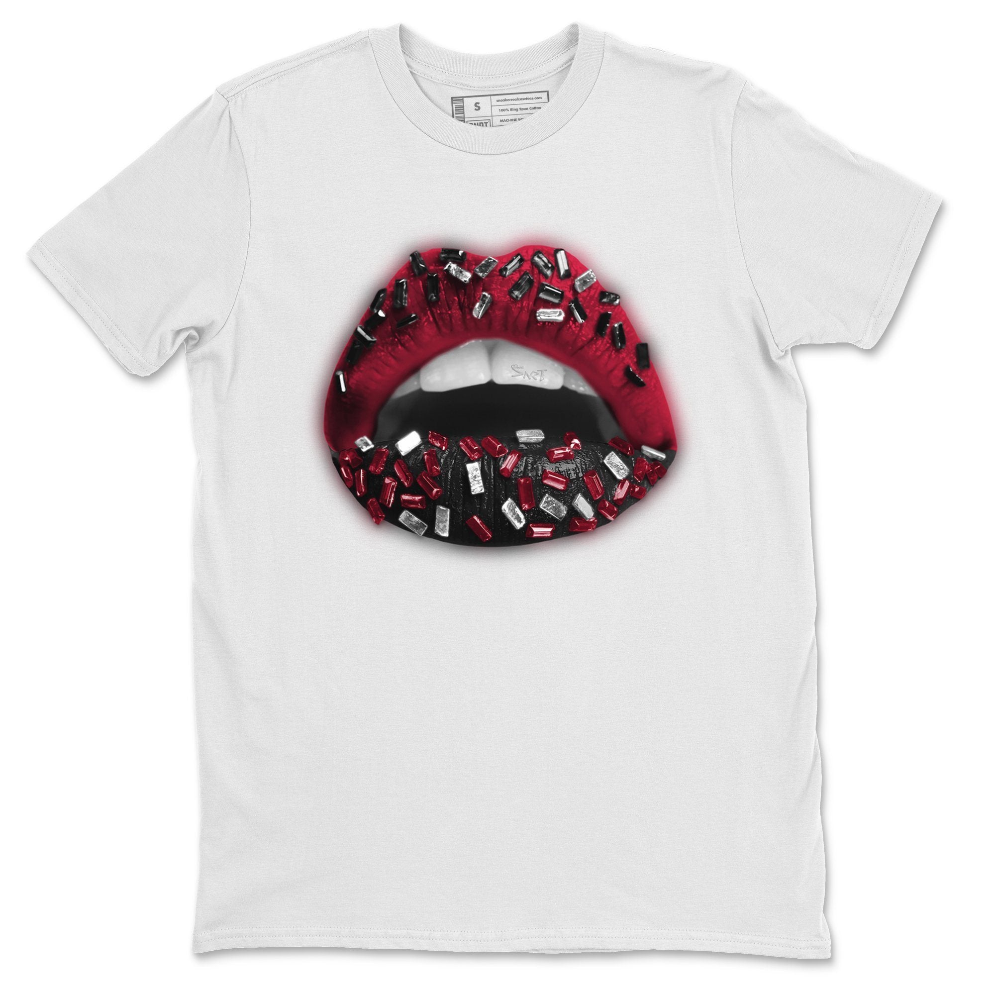 Jordan 12 Reverse Flu Game Shirt To Match Jordans Lips Jewel Sneaker Tees Jordan 12 Reverse Flu Game Drip Gear Zone Sneaker Matching Clothing Unisex Shirts