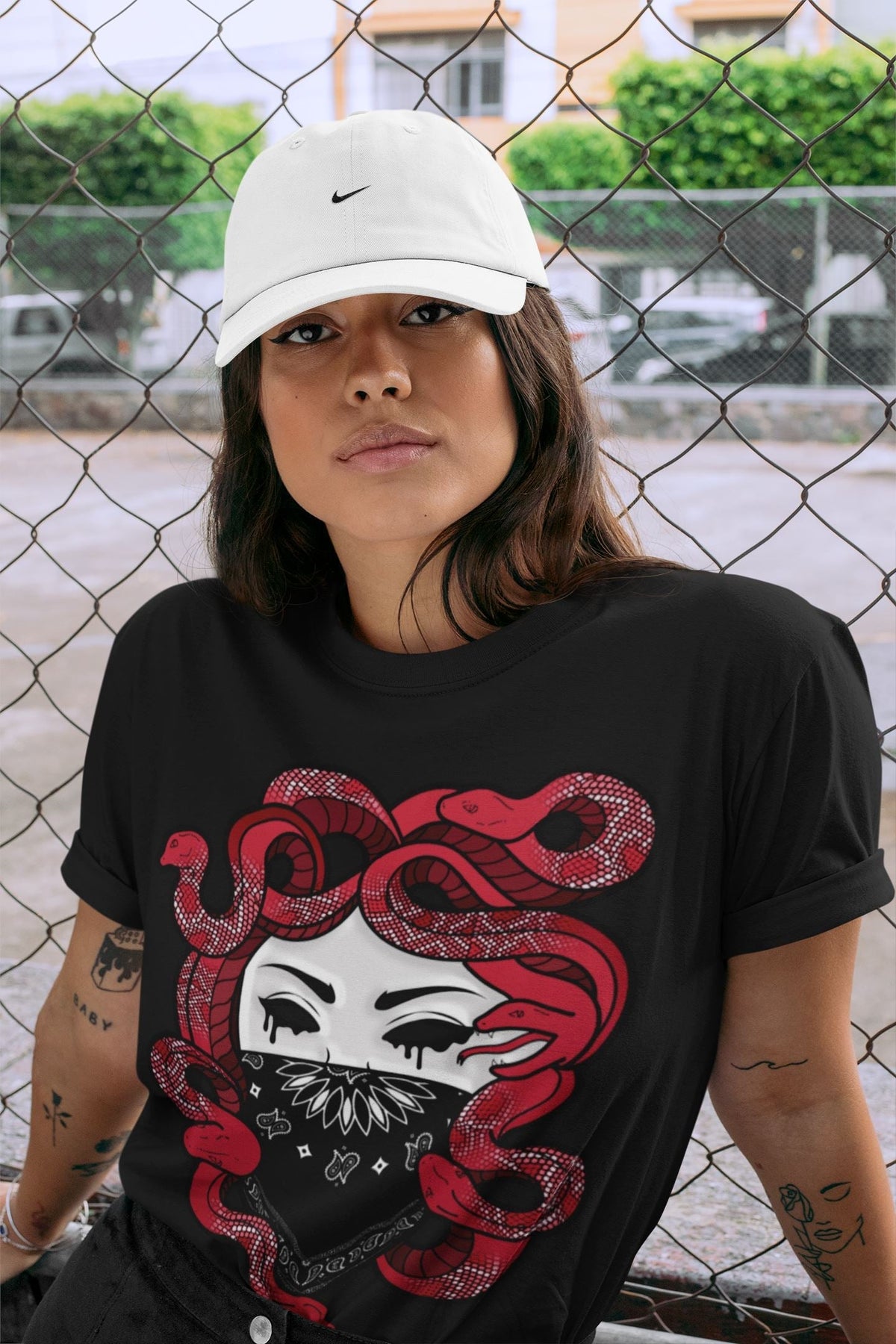 Jordan 12 Reverse Flu Game Shirt To Match Jordans Medusa Sneaker Tees Jordan 12 Reverse Flu Game Drip Gear Zone Sneaker Matching Clothing Unisex Shirts