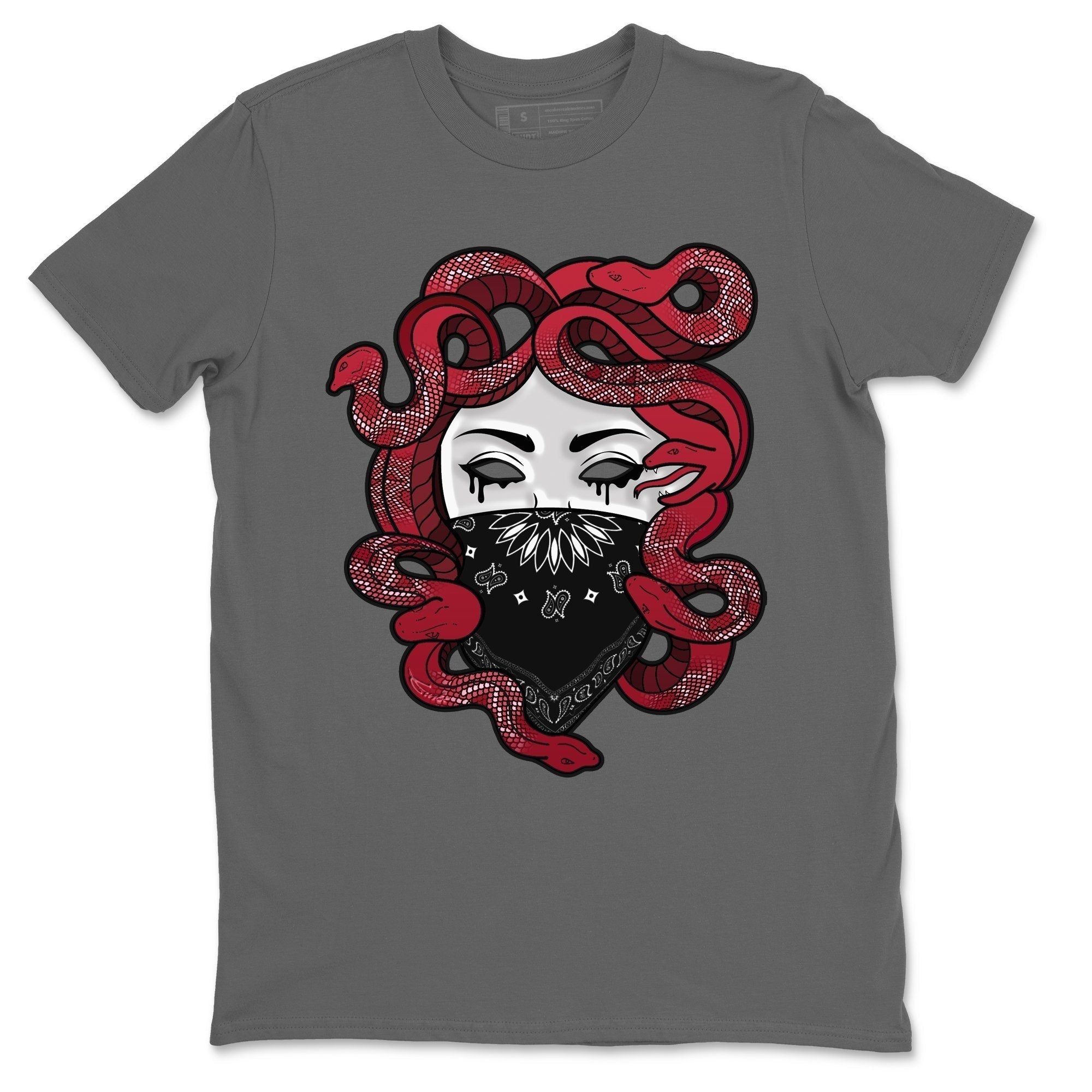 Jordan 12 Reverse Flu Game Shirt To Match Jordans Medusa Sneaker Tees Jordan 12 Reverse Flu Game Drip Gear Zone Sneaker Matching Clothing Unisex Shirts