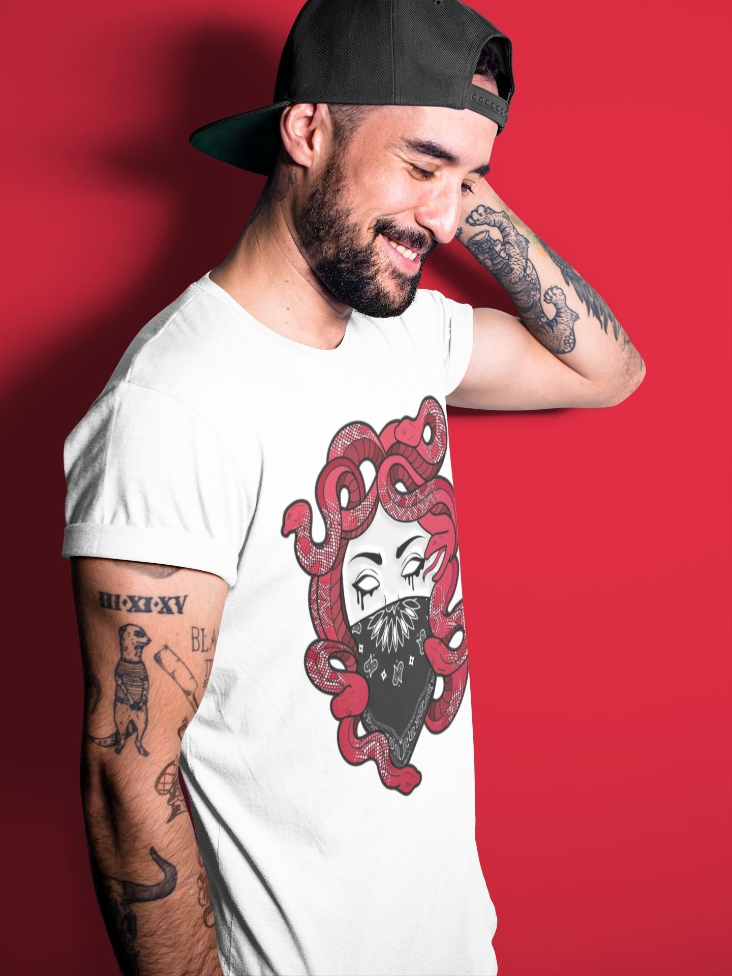 Jordan 12 Reverse Flu Game Shirt To Match Jordans Medusa Sneaker Tees Jordan 12 Reverse Flu Game Drip Gear Zone Sneaker Matching Clothing Unisex Shirts