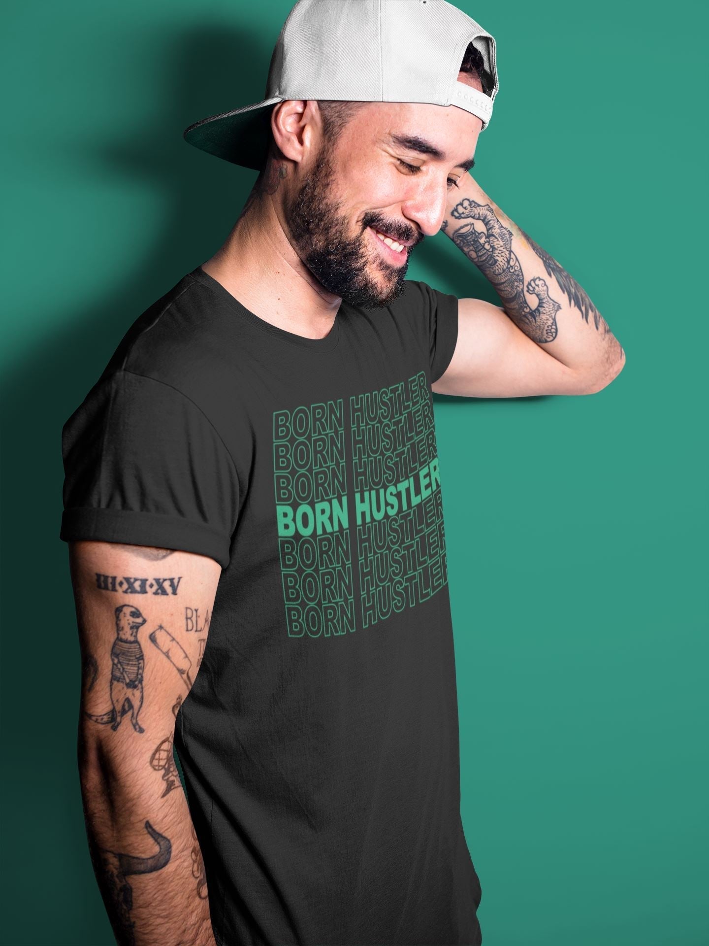 Jordan 13 Lucky Green Shirt To Match Jordans Born Hustler Sneaker Tees Jordan 13 Lucky Green Drip Gear Zone Sneaker Matching Clothing Unisex Shirts