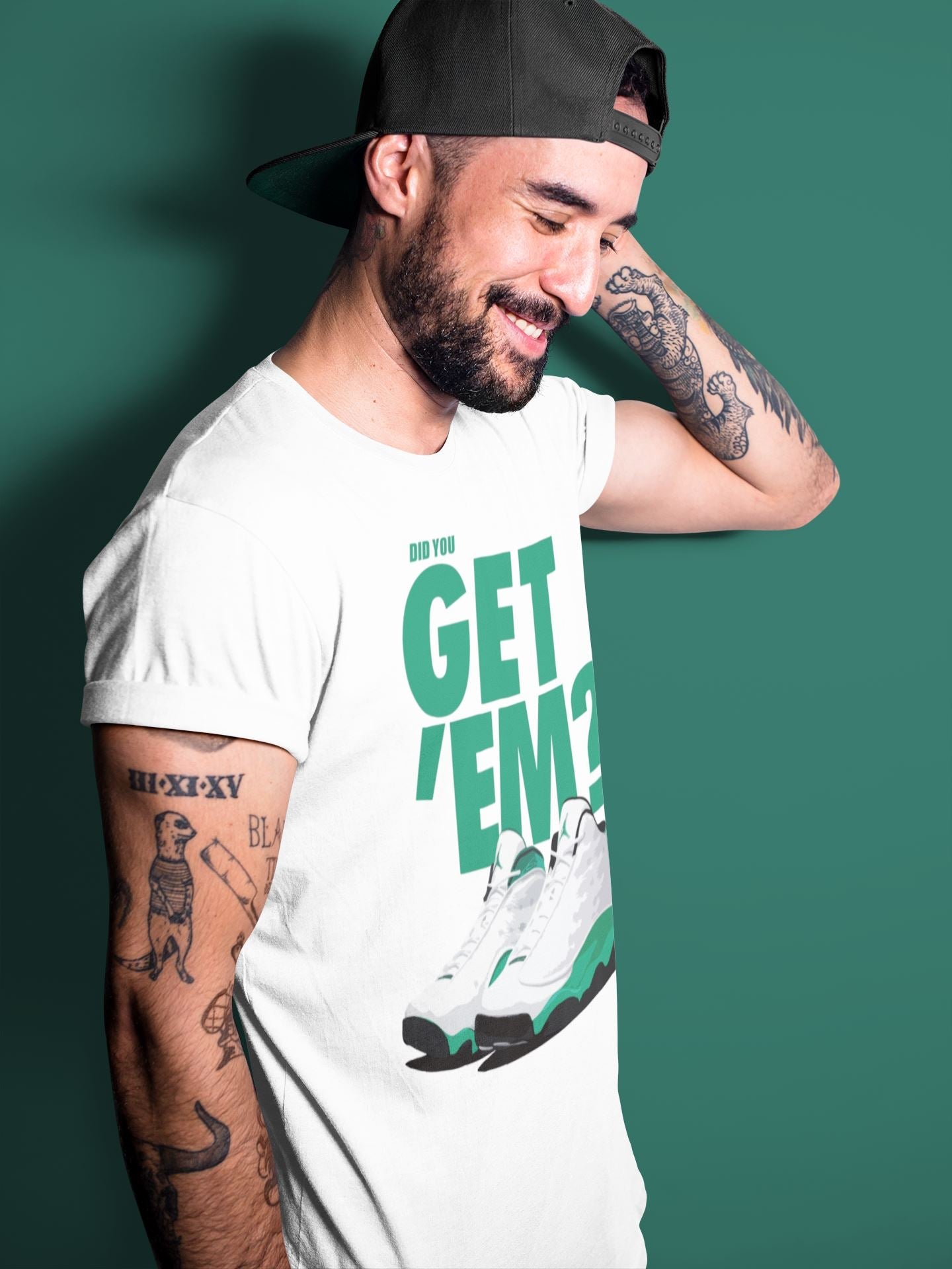 Jordan 13 Lucky Green Shirt To Match Jordans Did You Get Em Drip Gear Zone Sneaker Tees Jordan 13 Lucky Green Drip Gear Zone Drip Gear Zone Sneaker Matching Clothing Unisex Shirts