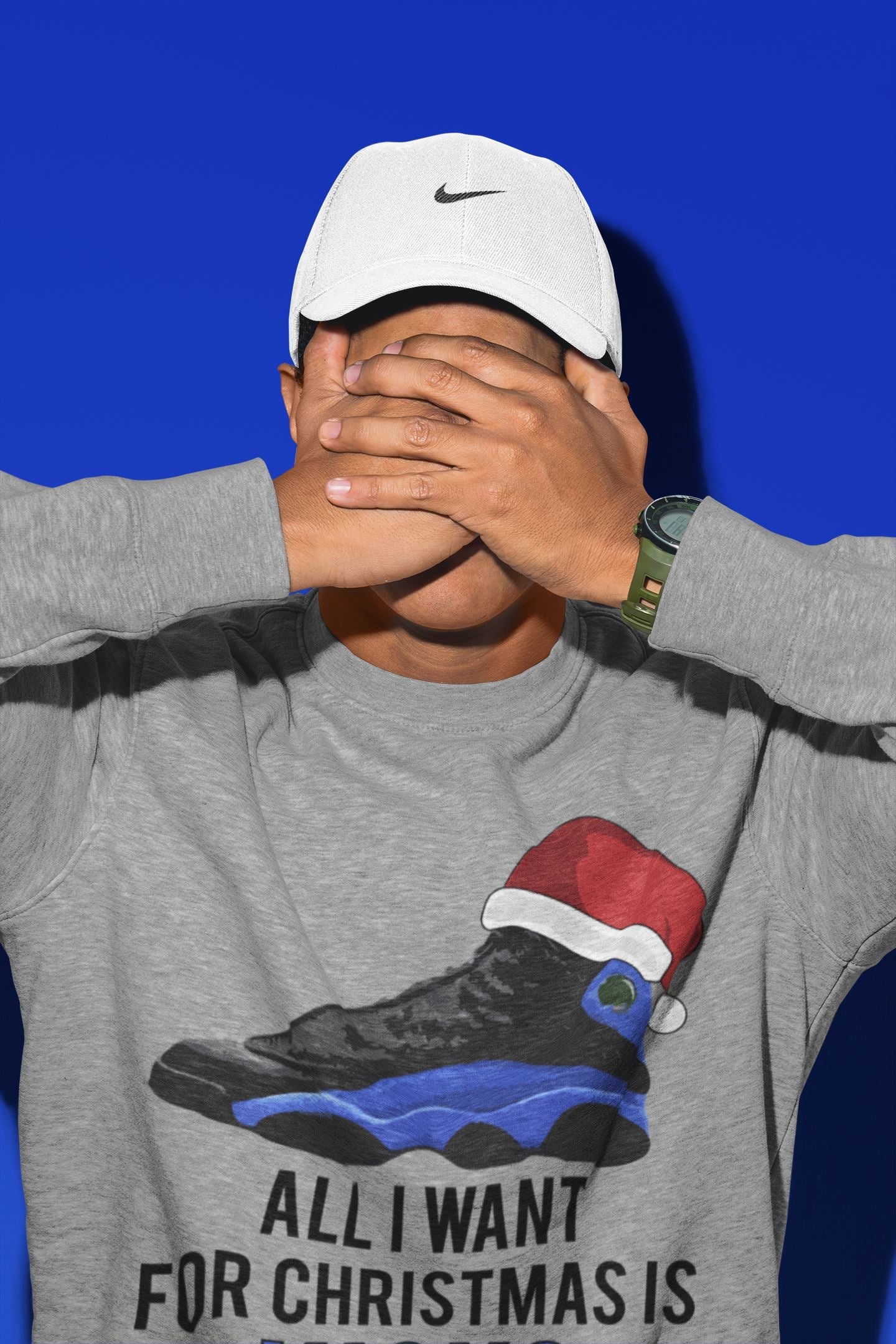 Jordan 13 Hyper Royal Shirt To Match Jordans All i Want For Christmas is Kicks Sneaker Tees Jordan 13 Hyper Royal Drip Gear Zone Sneaker Matching Clothing Unisex Shirts