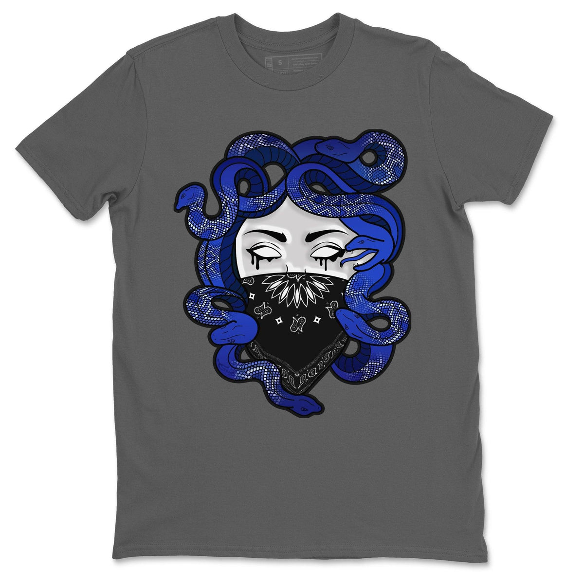Jordan 13 Hyper Royal Shirt To Match Jordans Medusa Sneaker Tees Jordan 13 Hyper Royal Drip Gear Zone Sneaker Matching Clothing Unisex Shirts
