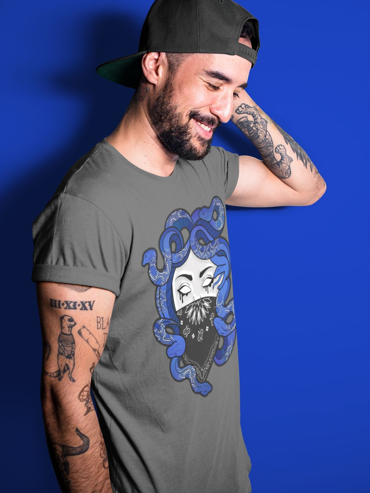 Jordan 13 Hyper Royal Shirt To Match Jordans Medusa Sneaker Tees Jordan 13 Hyper Royal Drip Gear Zone Sneaker Matching Clothing Unisex Shirts