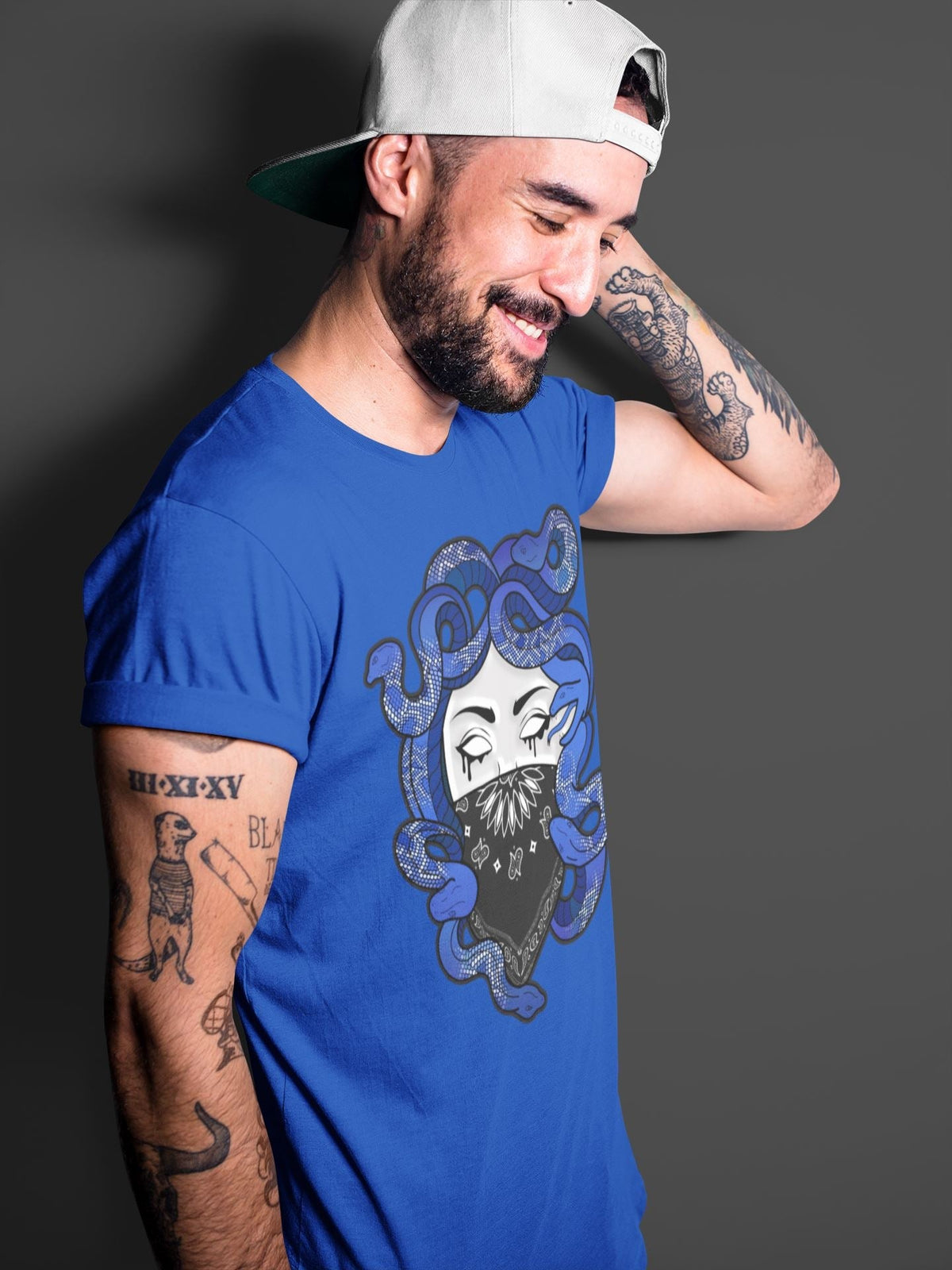 Jordan 13 Hyper Royal Shirt To Match Jordans Medusa Sneaker Tees Jordan 13 Hyper Royal Drip Gear Zone Sneaker Matching Clothing Unisex Shirts