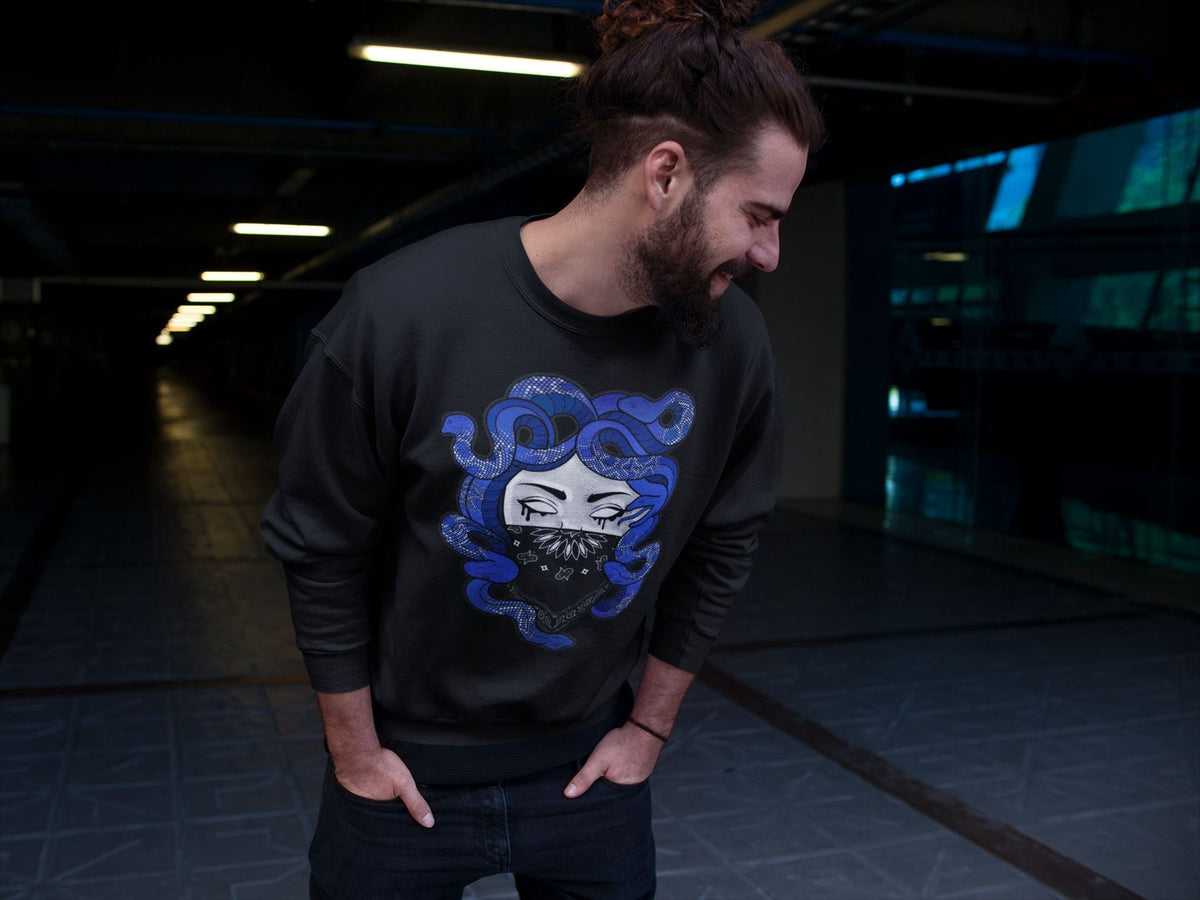 Jordan 13 Hyper Royal Shirt To Match Jordans Medusa Sneaker Tees Jordan 13 Hyper Royal Drip Gear Zone Sneaker Matching Clothing Unisex Shirts
