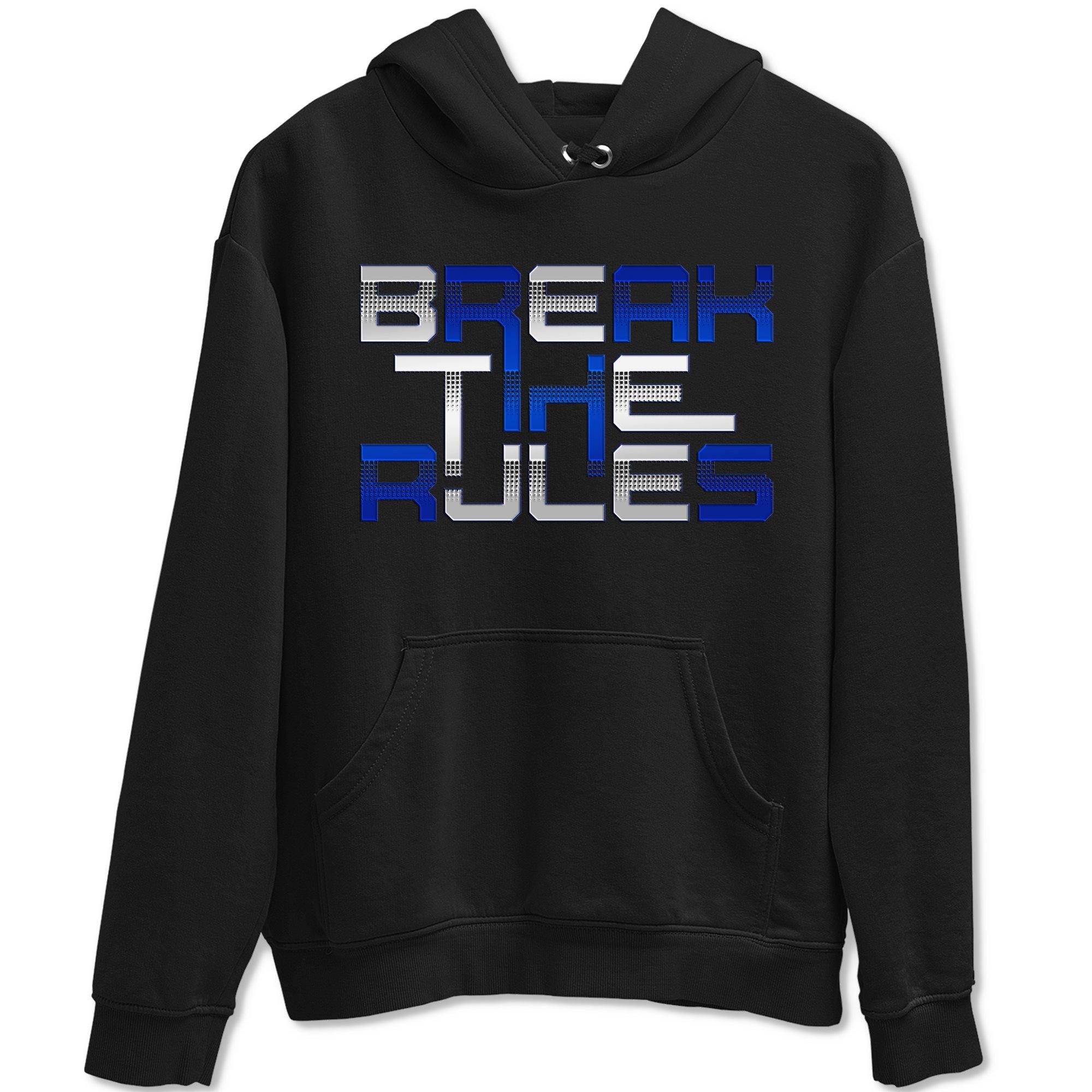 Jordan 13 Hyper Royal Shirt To Match Jordans Break The Rules Sneaker Tees Jordan 13 Hyper Royal Drip Gear Zone Sneaker Matching Clothing Unisex Shirts