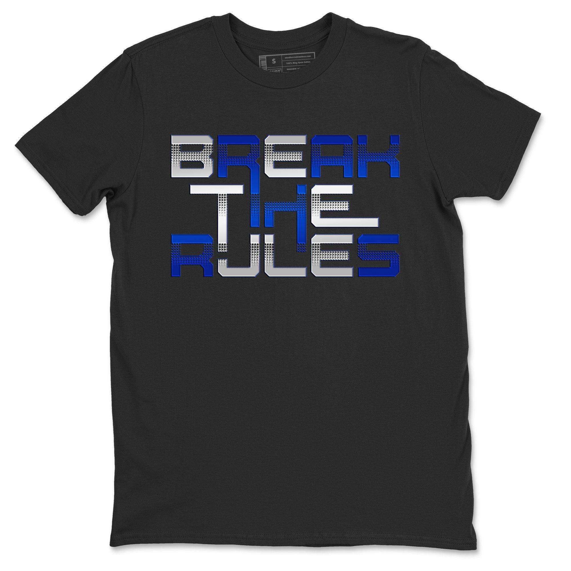Jordan 13 Hyper Royal Shirt To Match Jordans Break The Rules Sneaker Tees Jordan 13 Hyper Royal Drip Gear Zone Sneaker Matching Clothing Unisex Shirts