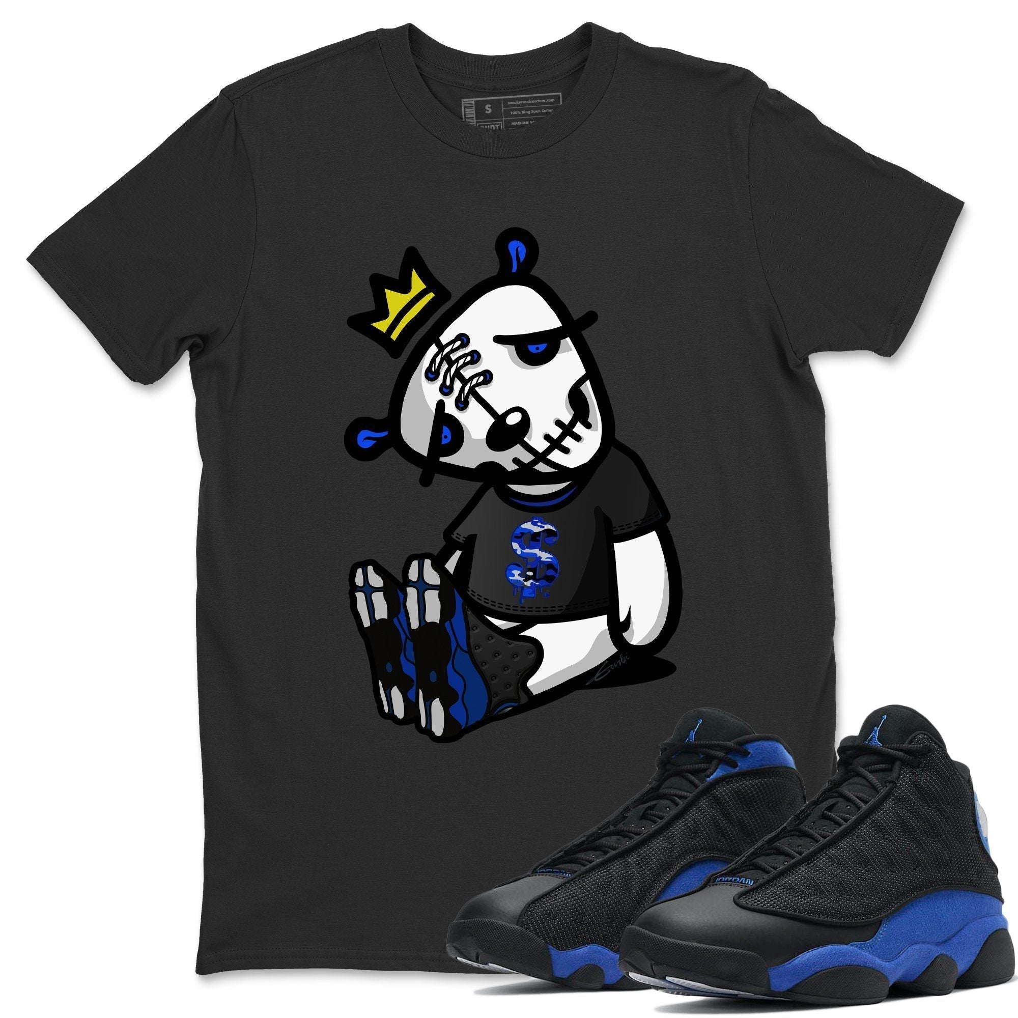 Jordan 13 Hyper Royal Shirt To Match Jordans Dead Dolls Sneaker Tees Jordan 13 Hyper Royal Drip Gear Zone Sneaker Matching Clothing Unisex Shirts