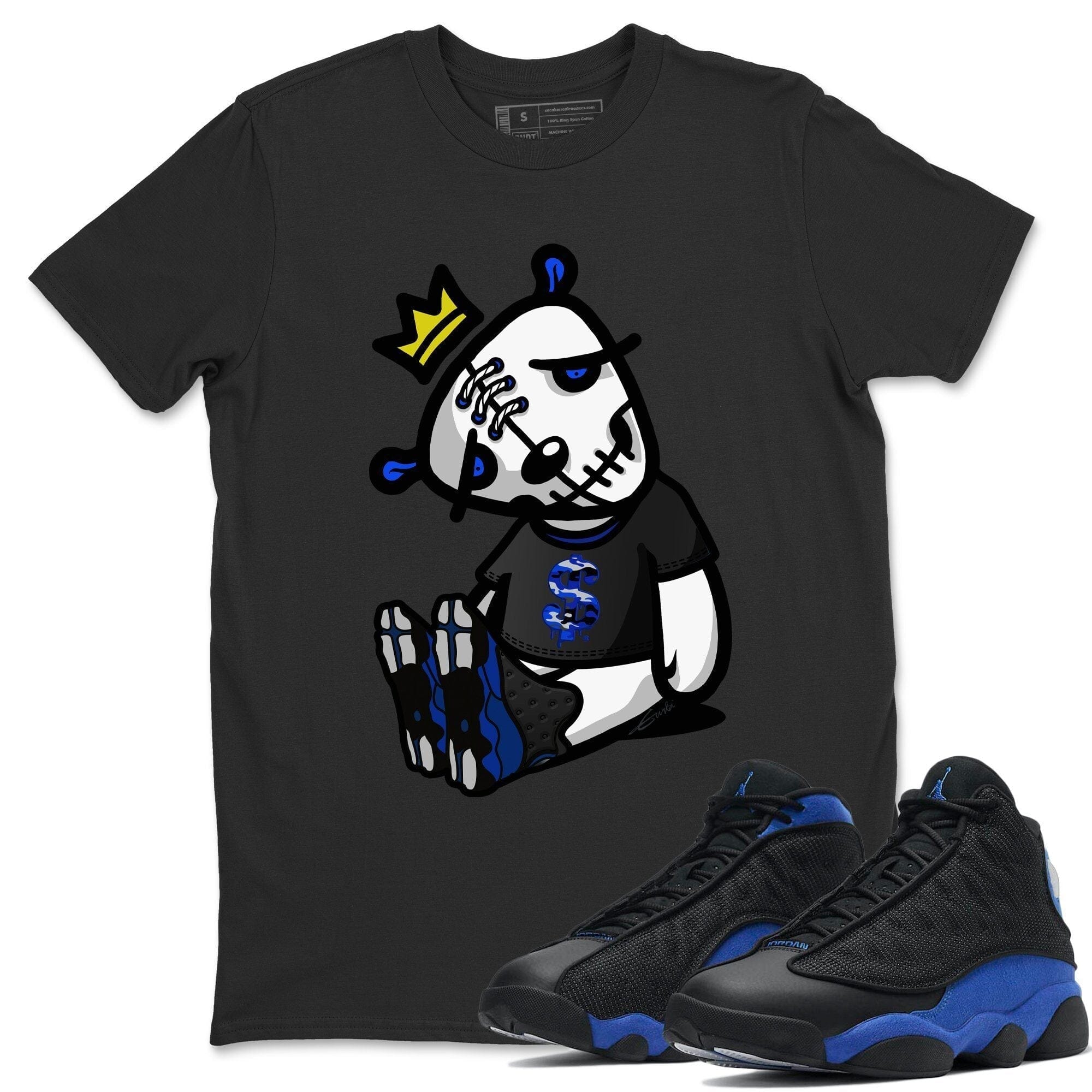 Jordan 13 Hyper Royal Shirt To Match Jordans Dead Dolls Sneaker Tees Jordan 13 Hyper Royal Drip Gear Zone Sneaker Matching Clothing Unisex Shirts