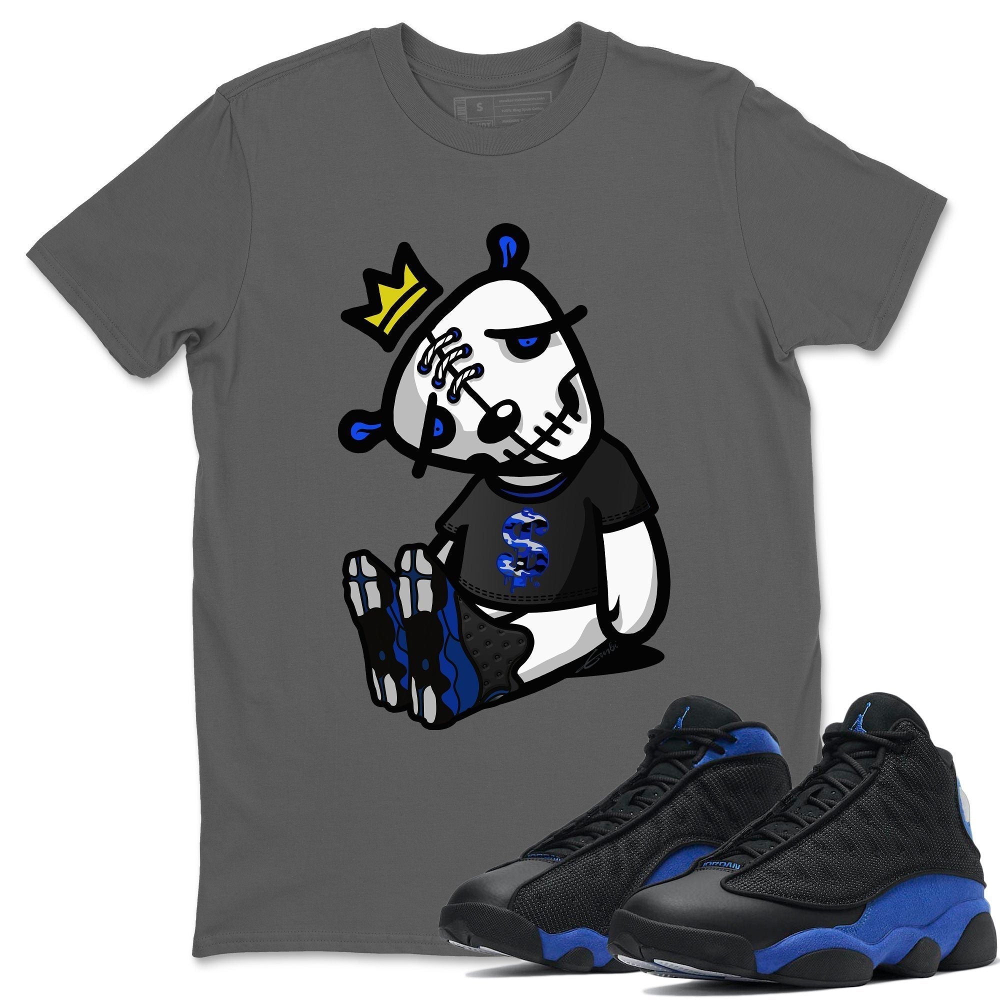 Jordan 13 Hyper Royal Shirt To Match Jordans Dead Dolls Sneaker Tees Jordan 13 Hyper Royal Drip Gear Zone Sneaker Matching Clothing Unisex Shirts