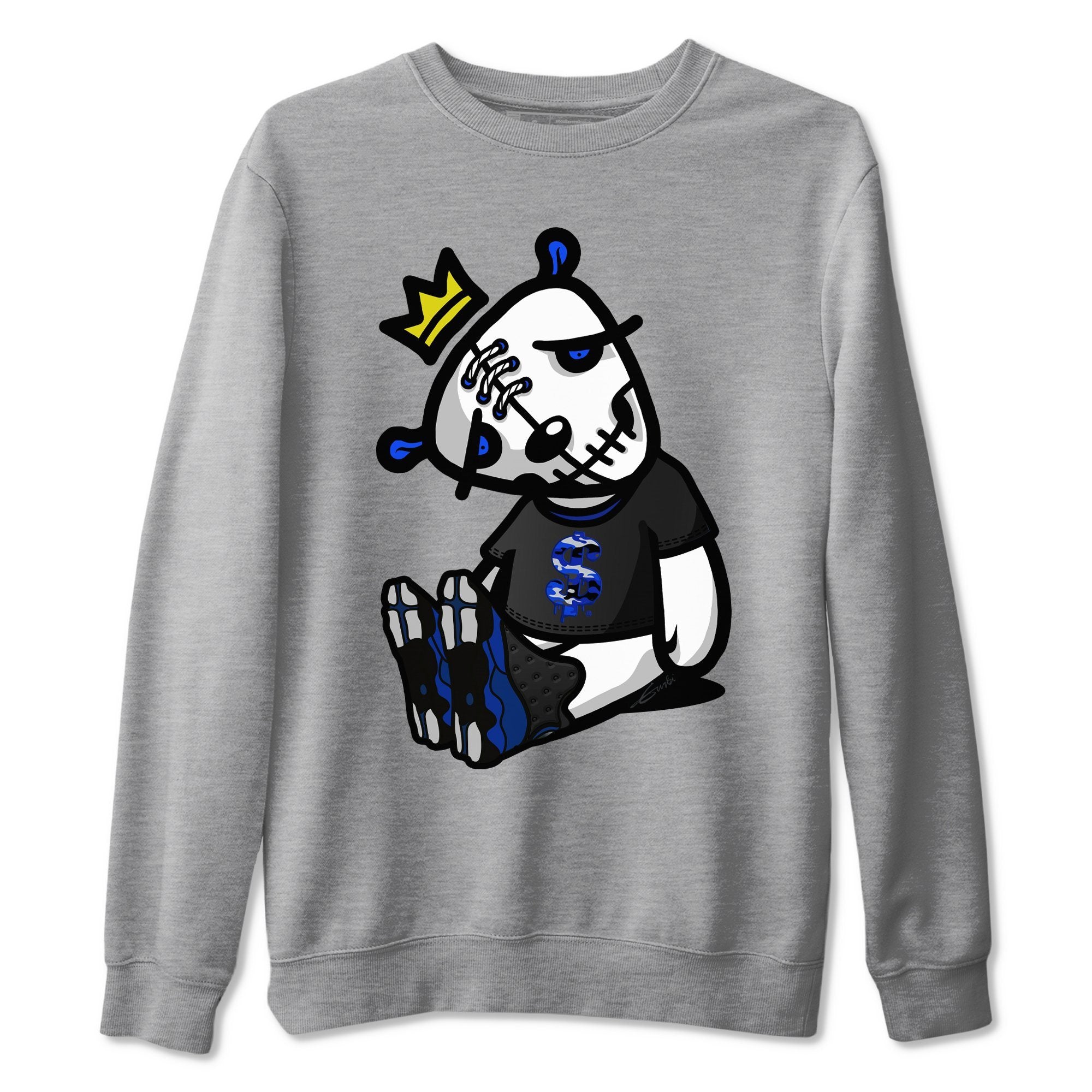 Jordan 13 Hyper Royal Shirt To Match Jordans Dead Dolls Sneaker Tees Jordan 13 Hyper Royal Drip Gear Zone Sneaker Matching Clothing Unisex Shirts