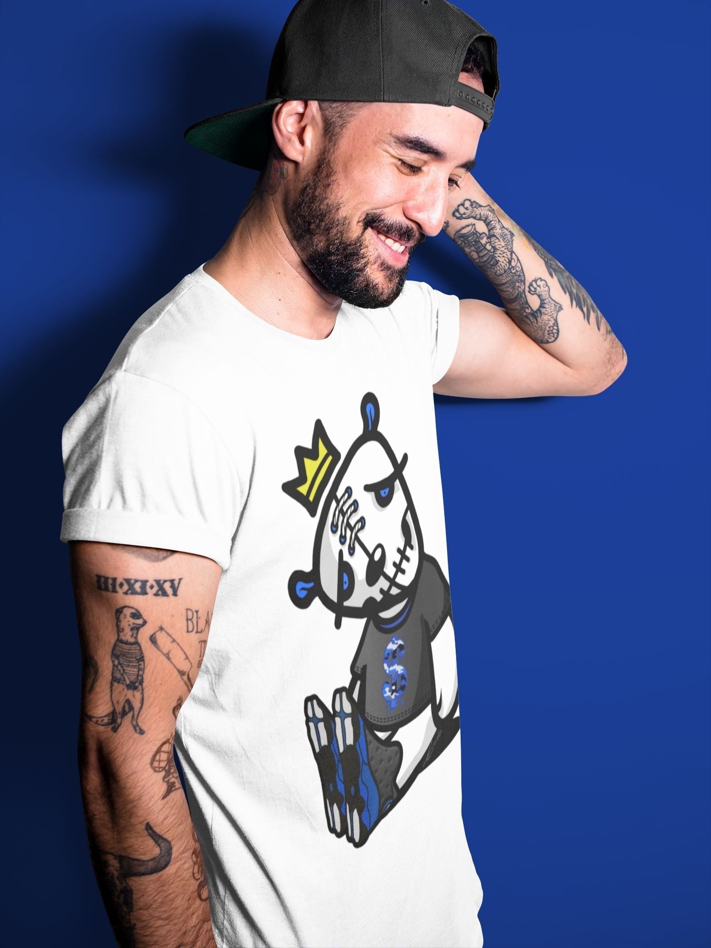 Jordan 13 Hyper Royal Shirt To Match Jordans Dead Dolls Sneaker Tees Jordan 13 Hyper Royal Drip Gear Zone Sneaker Matching Clothing Unisex Shirts