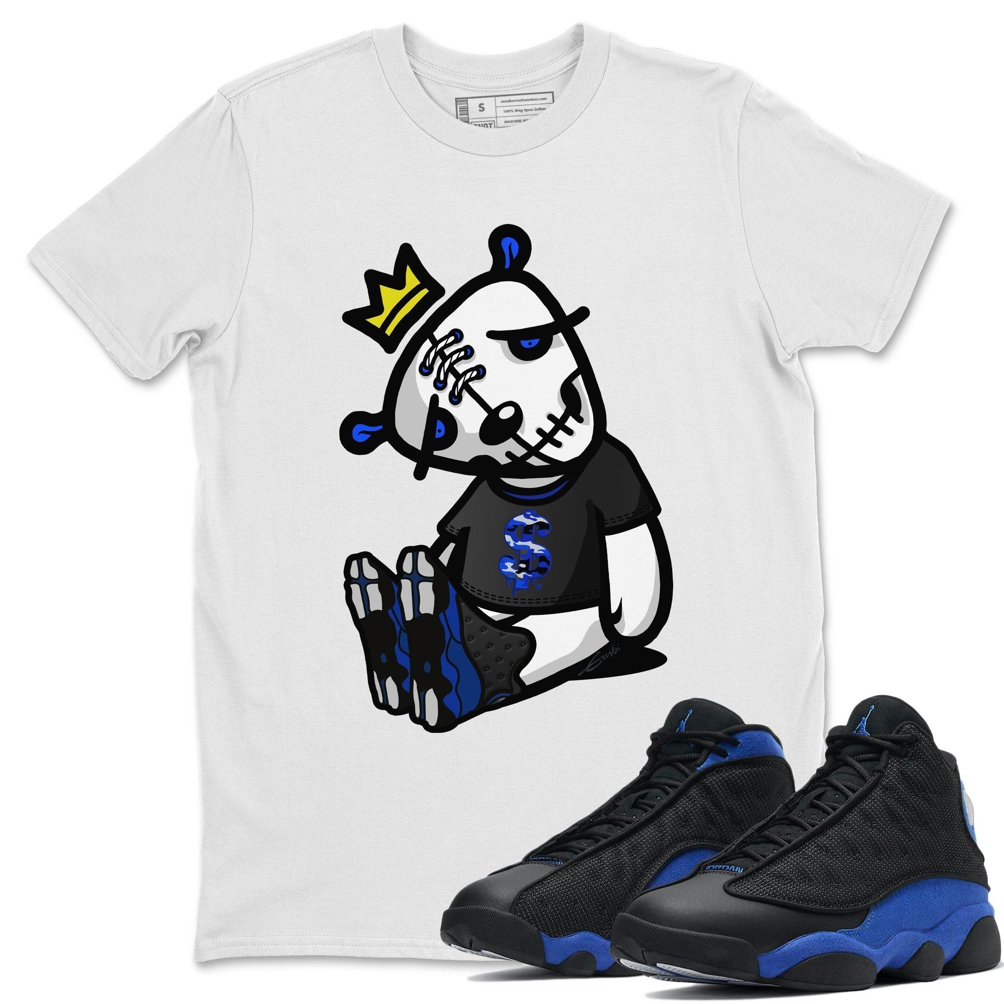 Jordan 13 Hyper Royal Shirt To Match Jordans Dead Dolls Sneaker Tees Jordan 13 Hyper Royal Drip Gear Zone Sneaker Matching Clothing Unisex Shirts