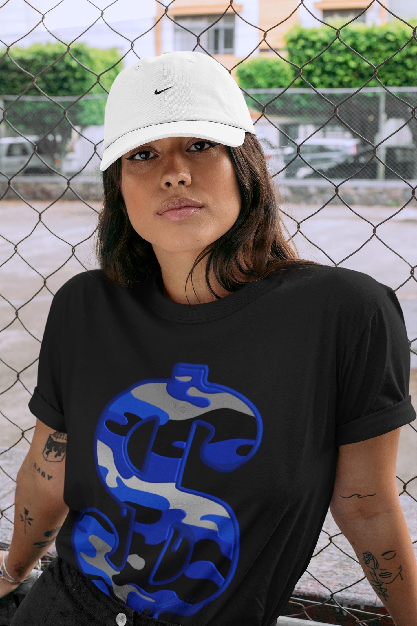 Jordan 13 Hyper Royal Shirt To Match Jordans Dollar Camo Sneaker Tees Jordan 13 Hyper Royal Drip Gear Zone Sneaker Matching Clothing Unisex Shirts