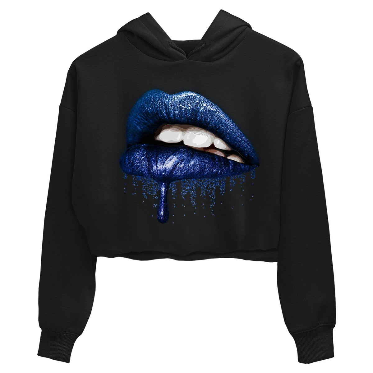 Jordan 13 Hyper Royal Sneaker Matching T-Shirt Dripping Lips Sneaker Tees Jordan 13 Hyper Royal Sneaker Release Tees Women's Shirts