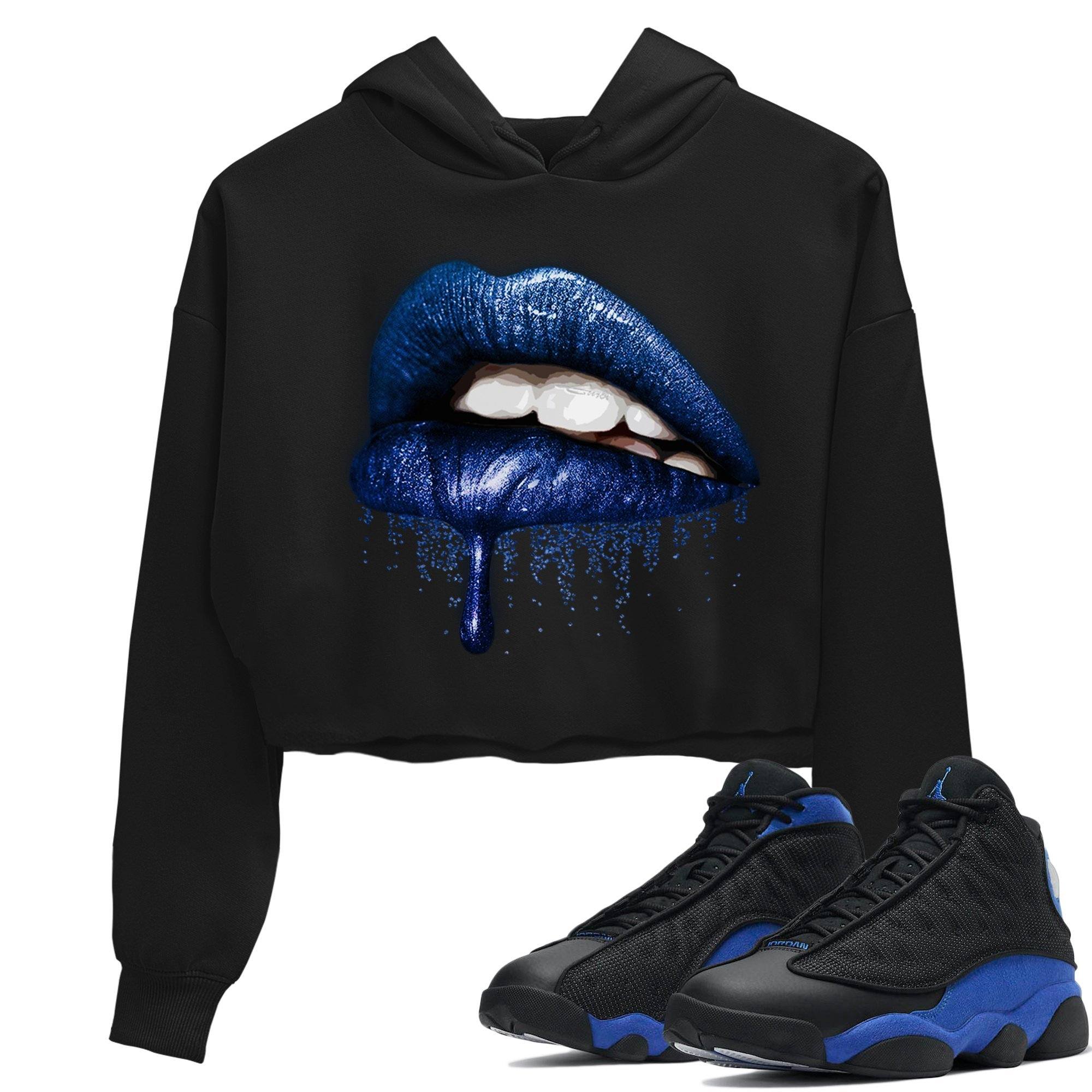 Dripping Lips Women's Tops - Air Jordan 13 Hyper Royal