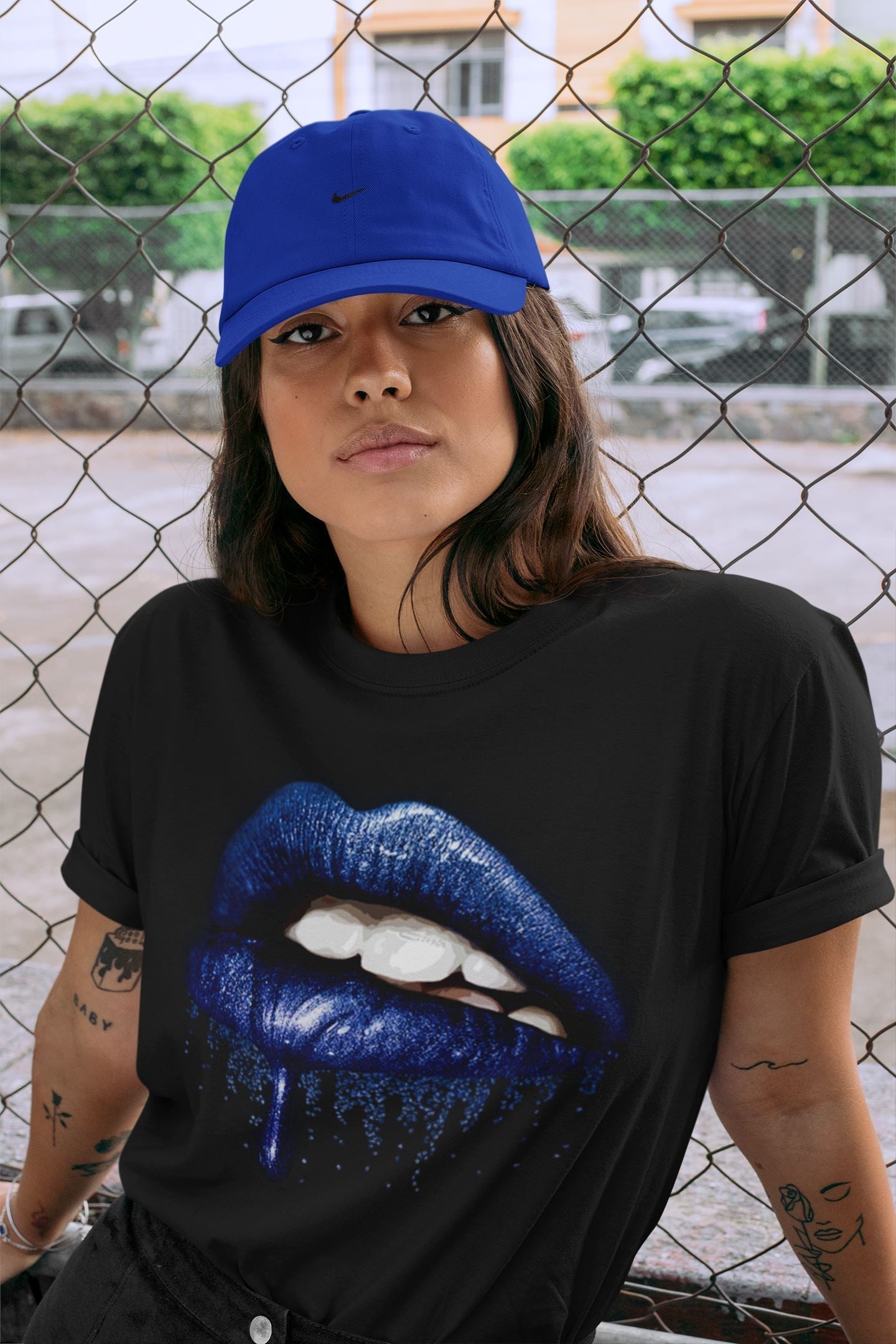 Jordan 13 Hyper Royal Shirt To Match Jordans Dripping Lips Sneaker Tees Jordan 13 Hyper Royal Drip Gear Zone Sneaker Matching Clothing Unisex Shirts