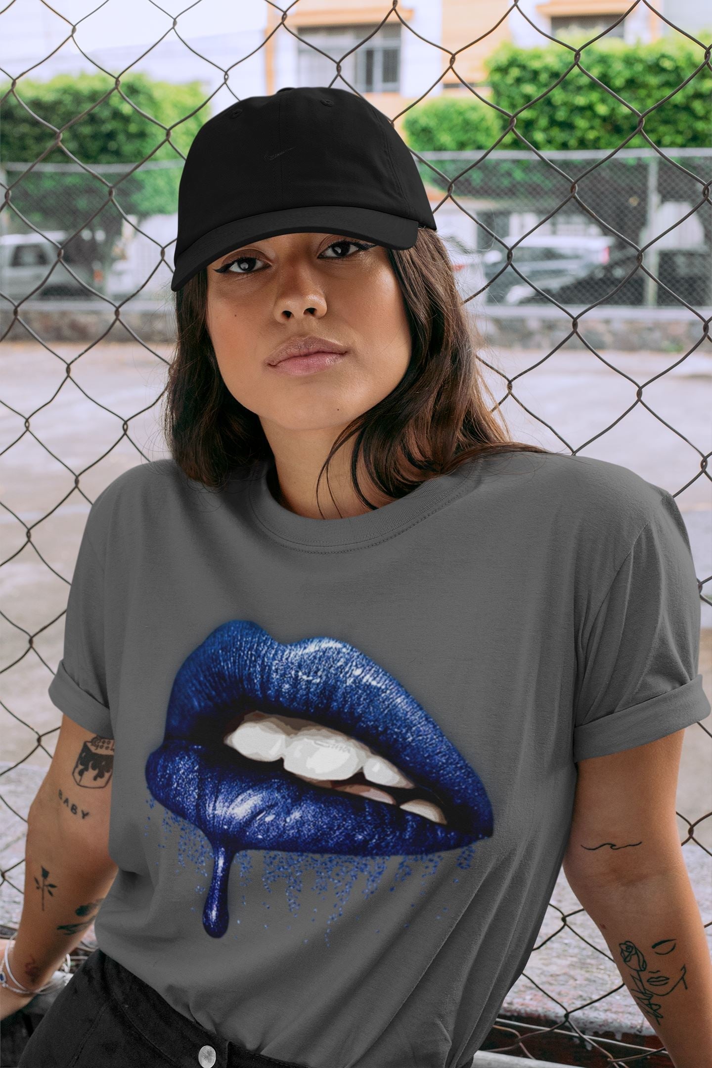 Jordan 13 Hyper Royal Shirt To Match Jordans Dripping Lips Sneaker Tees Jordan 13 Hyper Royal Drip Gear Zone Sneaker Matching Clothing Unisex Shirts
