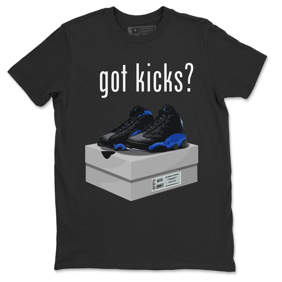 Jordan 13 Hyper Royal Shirt To Match Jordans Got Kicks Sneaker Tees Jordan 13 Hyper Royal Drip Gear Zone Sneaker Matching Clothing Unisex Shirts