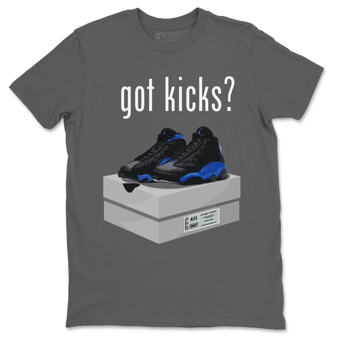 Jordan 13 Hyper Royal Shirt To Match Jordans Got Kicks Sneaker Tees Jordan 13 Hyper Royal Drip Gear Zone Sneaker Matching Clothing Unisex Shirts
