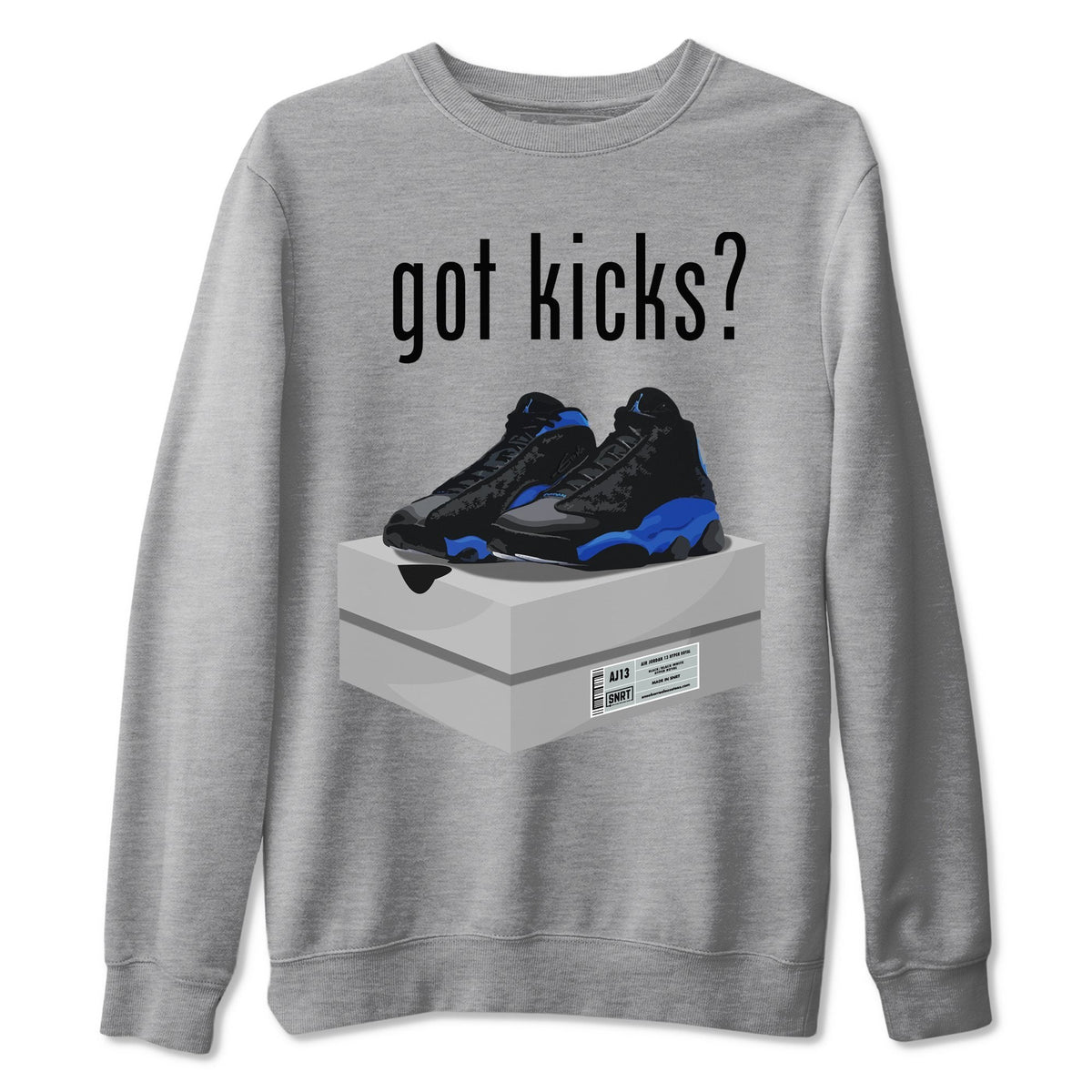 Jordan 13 Hyper Royal Shirt To Match Jordans Got Kicks Sneaker Tees Jordan 13 Hyper Royal Drip Gear Zone Sneaker Matching Clothing Unisex Shirts