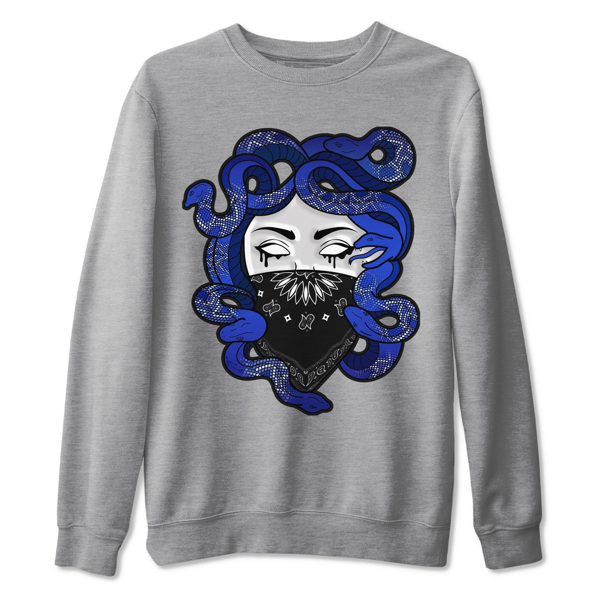 Jordan 13 Hyper Royal Shirt To Match Jordans Medusa Sneaker Tees Jordan 13 Hyper Royal Drip Gear Zone Sneaker Matching Clothing Unisex Shirts