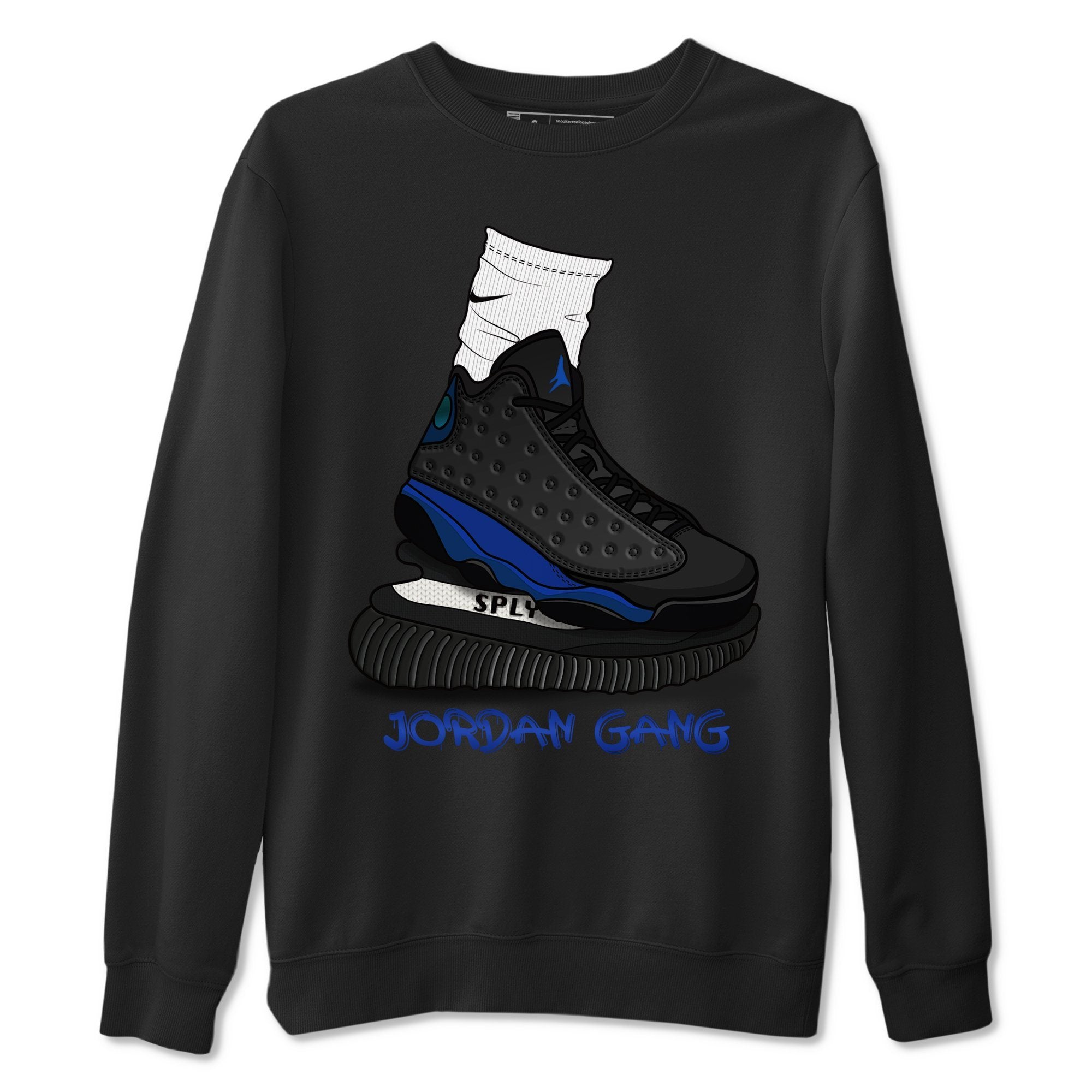 Jordan 13 Hyper Royal Shirt To Match Jordans Jordan Gang Sneaker Tees Jordan 13 Hyper Royal Drip Gear Zone Sneaker Matching Clothing Unisex Shirts