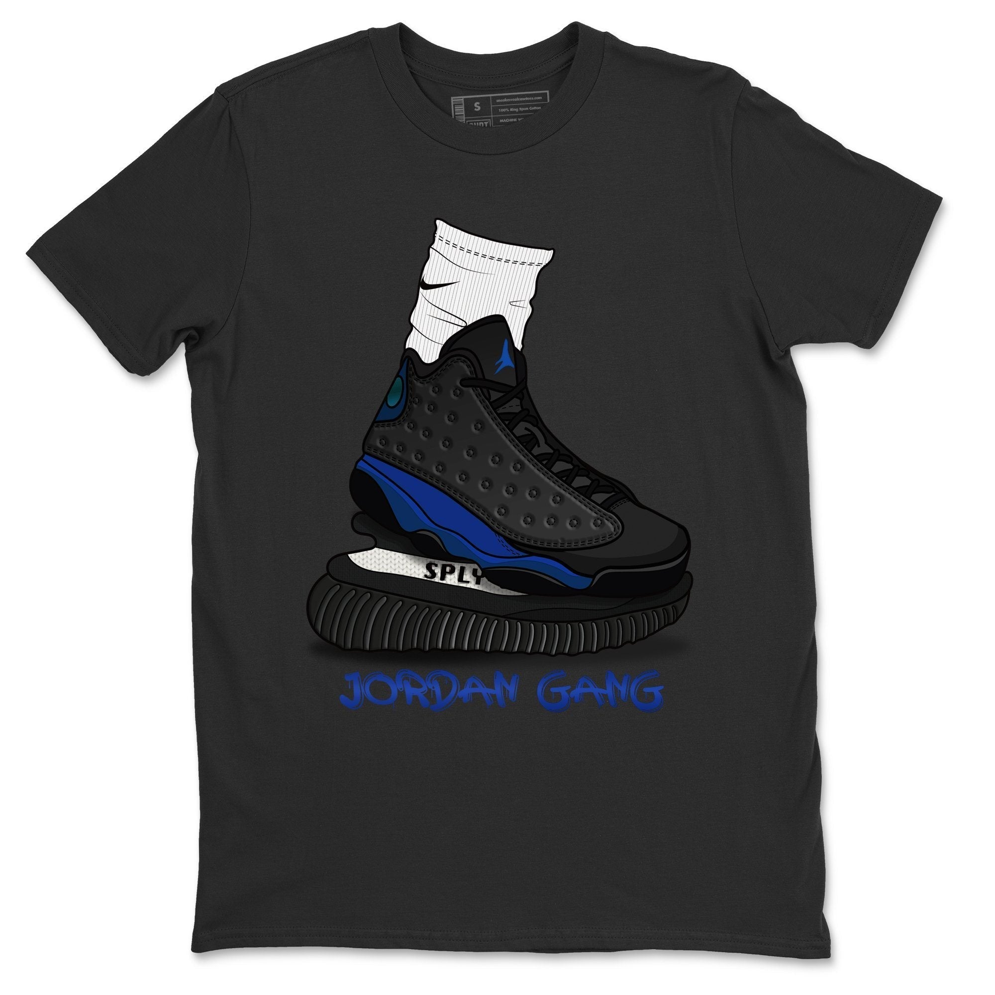 Jordan 13 Hyper Royal Shirt To Match Jordans Jordan Gang Sneaker Tees Jordan 13 Hyper Royal Drip Gear Zone Sneaker Matching Clothing Unisex Shirts