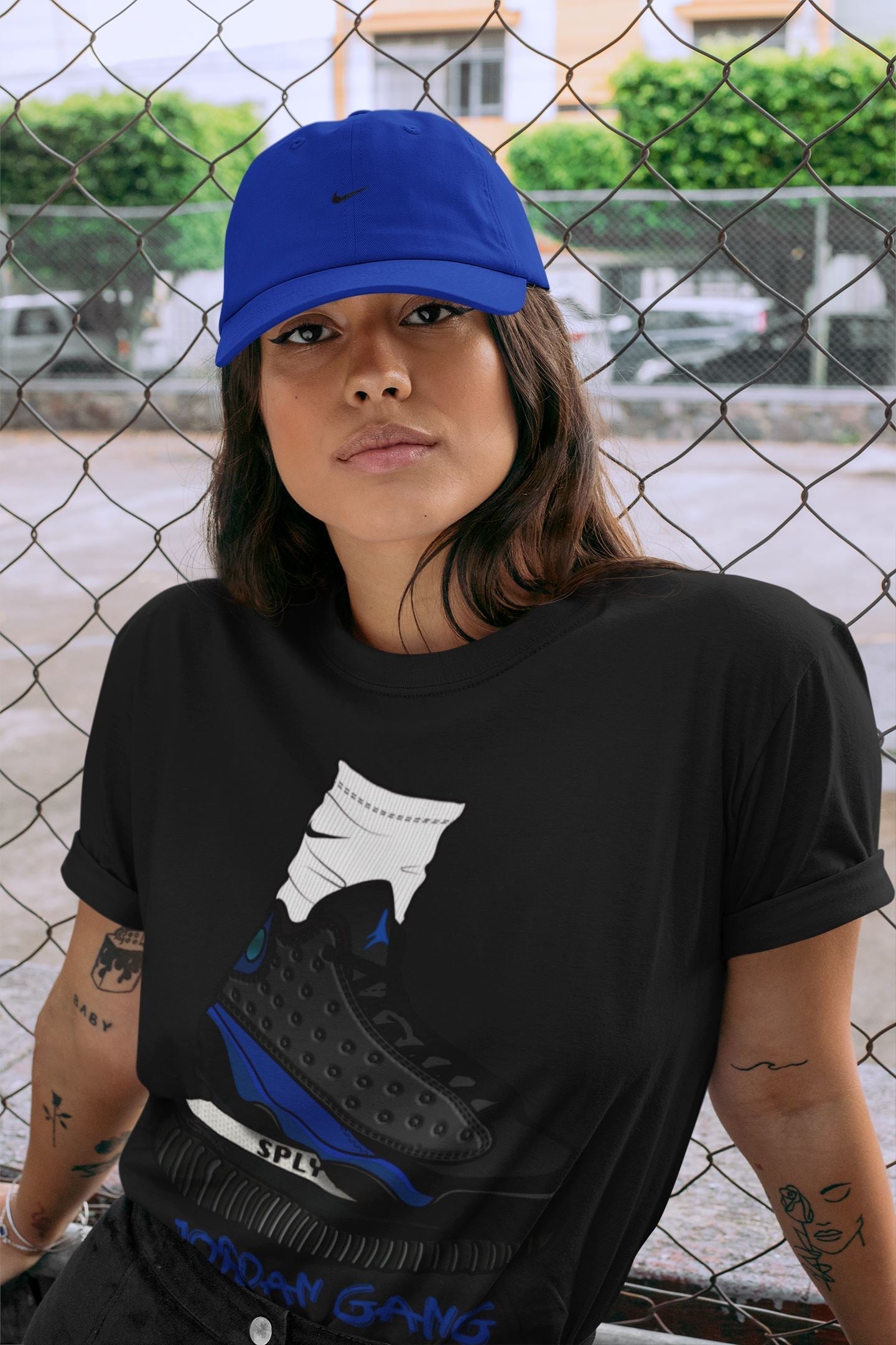 Jordan 13 Hyper Royal Shirt To Match Jordans Jordan Gang Sneaker Tees Jordan 13 Hyper Royal Drip Gear Zone Sneaker Matching Clothing Unisex Shirts
