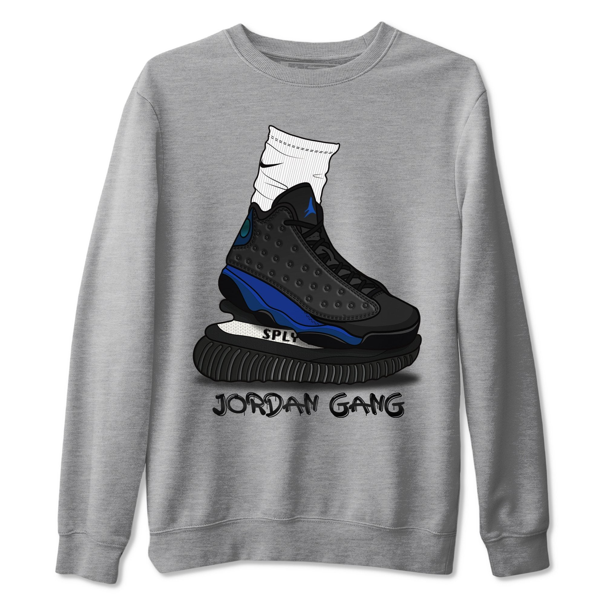 Jordan 13 Hyper Royal Shirt To Match Jordans Jordan Gang Sneaker Tees Jordan 13 Hyper Royal Drip Gear Zone Sneaker Matching Clothing Unisex Shirts