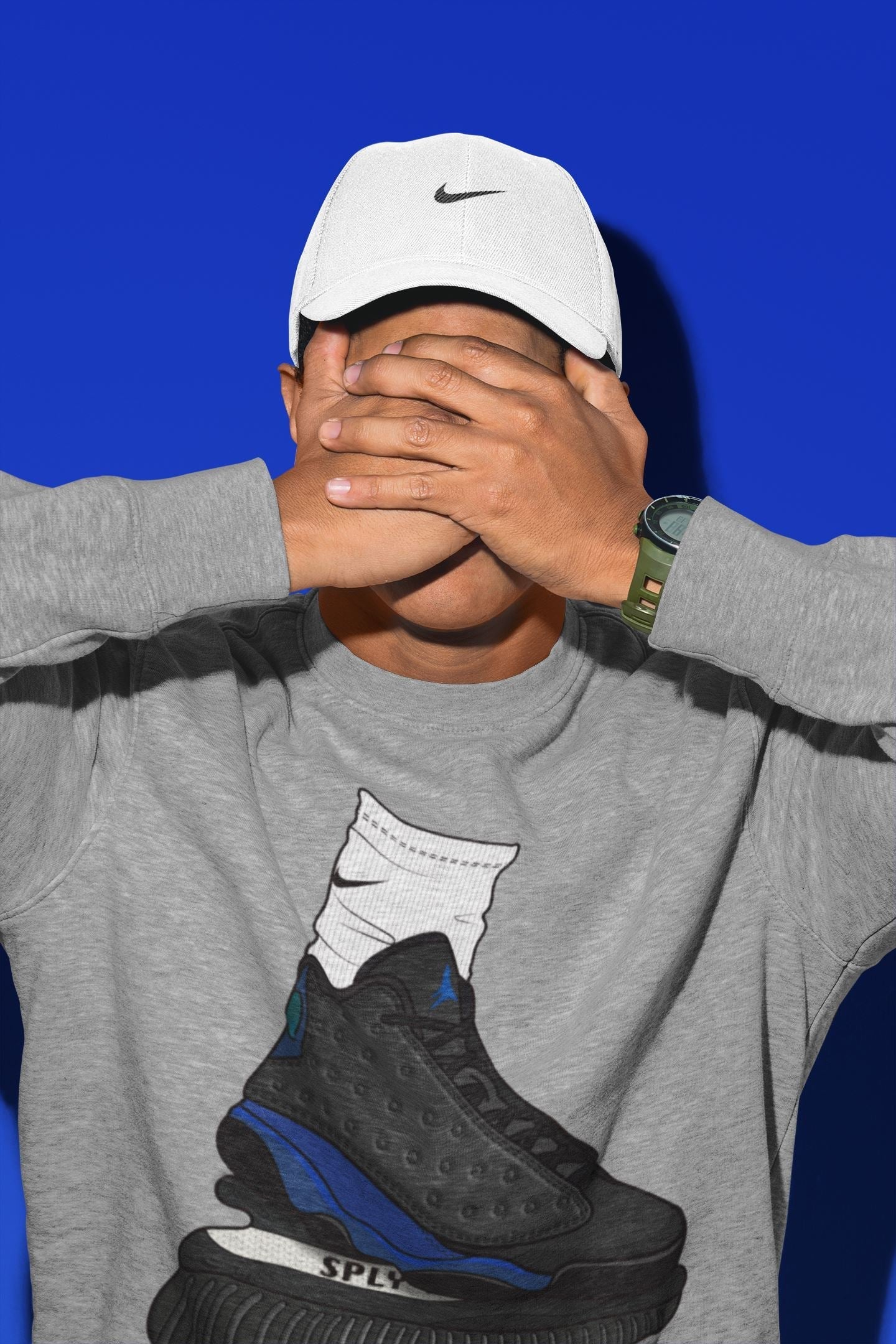 Jordan 13 Hyper Royal Shirt To Match Jordans Jordan Gang Sneaker Tees Jordan 13 Hyper Royal Drip Gear Zone Sneaker Matching Clothing Unisex Shirts