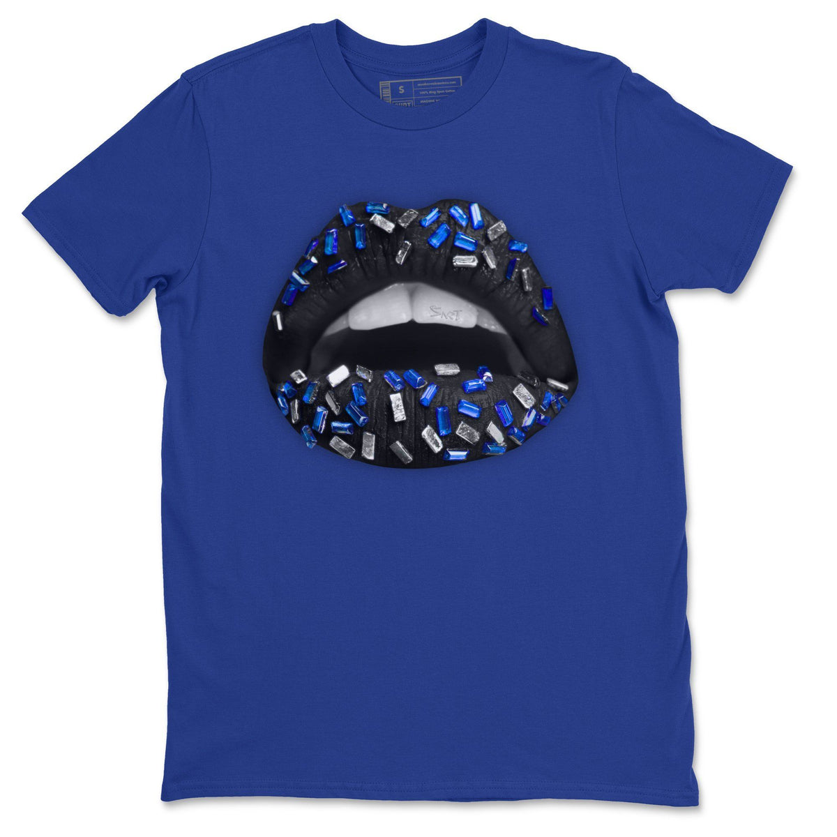 Jordan 13 Hyper Royal Shirt To Match Jordans Lips Jewel Sneaker Tees Jordan 13 Hyper Royal Drip Gear Zone Sneaker Matching Clothing Unisex Shirts