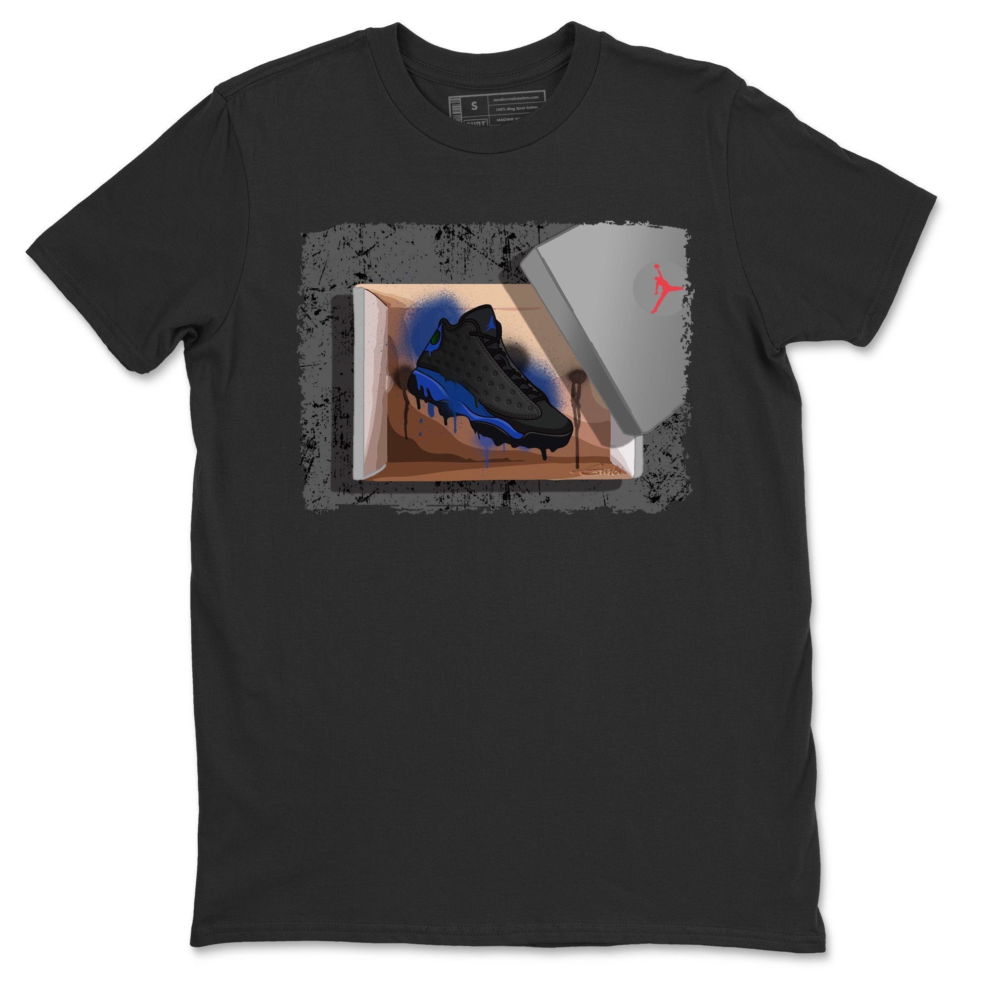 Jordan 13 Hyper Royal Shirt To Match Jordans New Kicks Sneaker Tees Jordan 13 Hyper Royal Drip Gear Zone Sneaker Matching Clothing Unisex Shirts