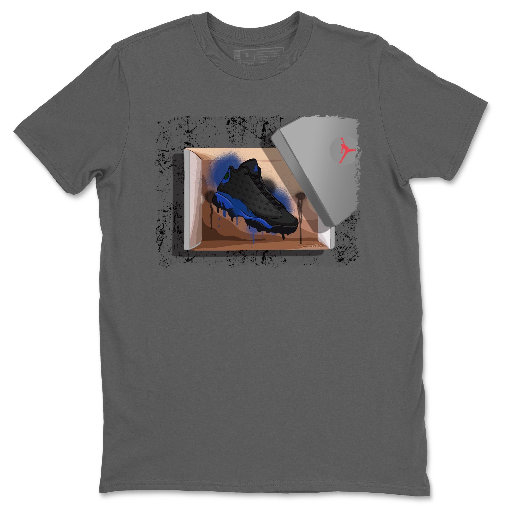 Jordan 13 Hyper Royal Shirt To Match Jordans New Kicks Sneaker Tees Jordan 13 Hyper Royal Drip Gear Zone Sneaker Matching Clothing Unisex Shirts