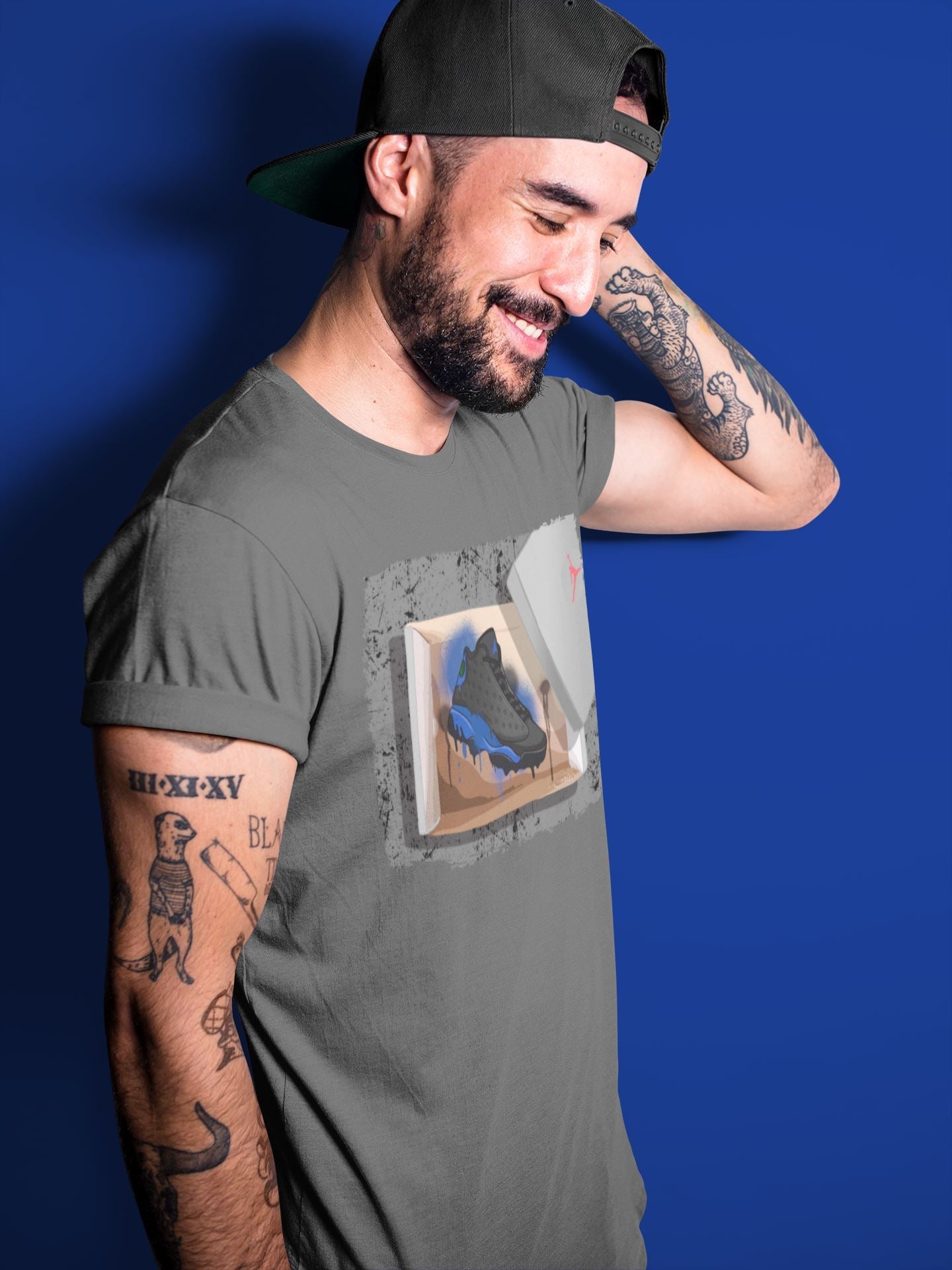 Jordan 13 Hyper Royal Shirt To Match Jordans New Kicks Sneaker Tees Jordan 13 Hyper Royal Drip Gear Zone Sneaker Matching Clothing Unisex Shirts