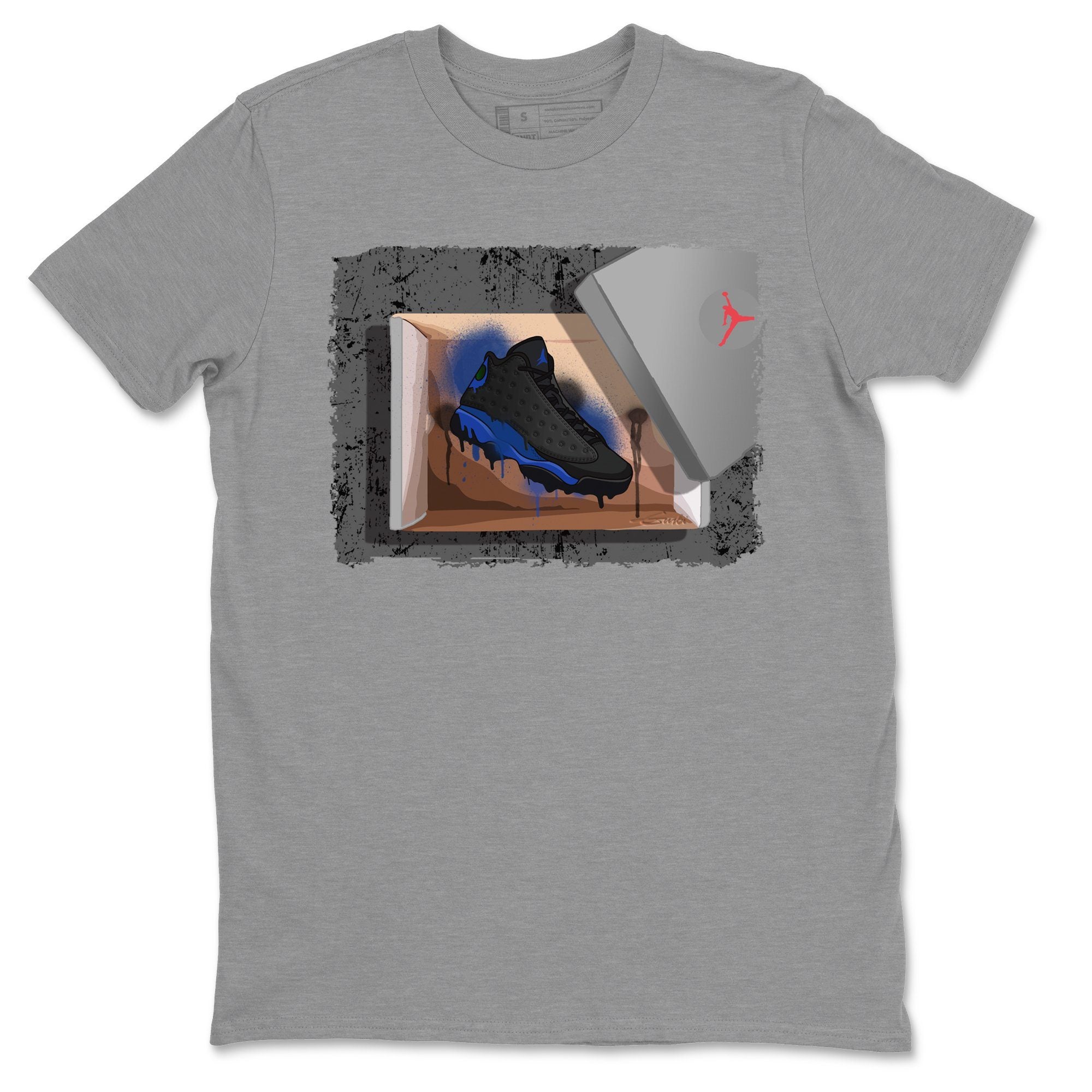 Jordan 13 Hyper Royal Shirt To Match Jordans New Kicks Sneaker Tees Jordan 13 Hyper Royal Drip Gear Zone Sneaker Matching Clothing Unisex Shirts