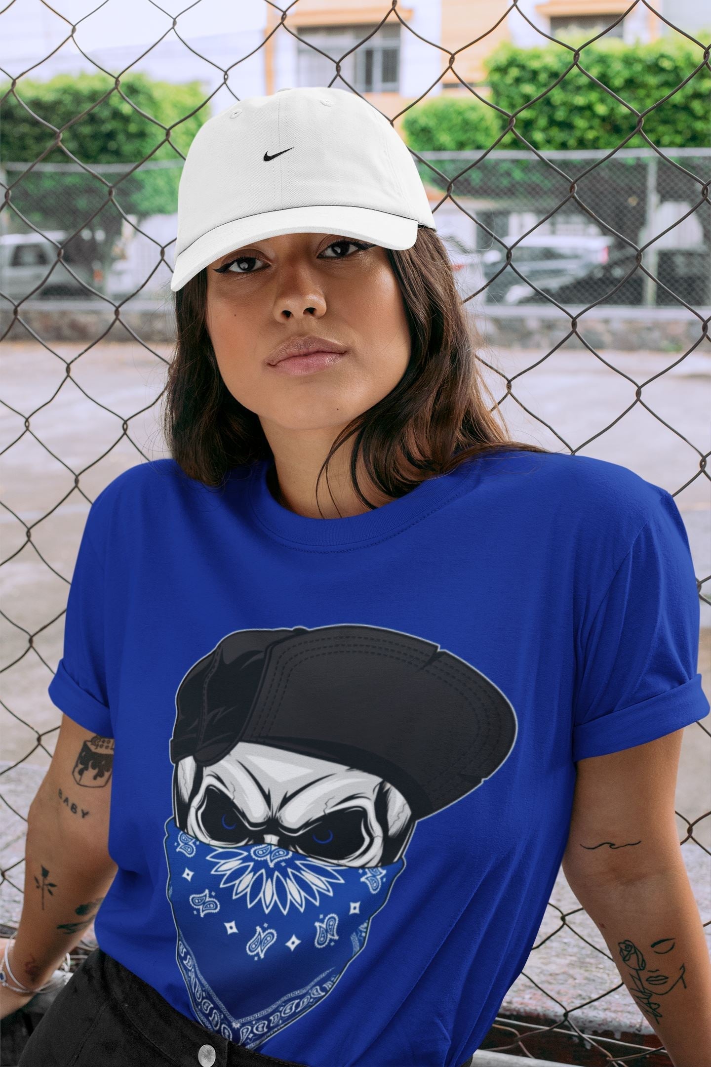 Jordan 13 Hyper Royal Shirt To Match Jordans Skull Hat Sneaker Tees Jordan 13 Hyper Royal Drip Gear Zone Sneaker Matching Clothing Unisex Shirts