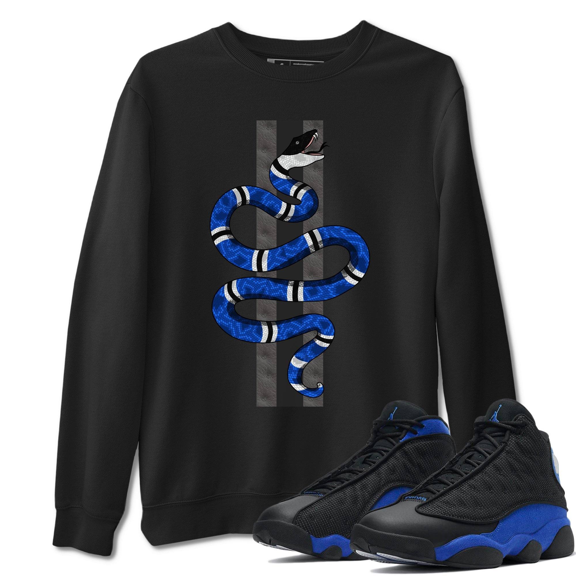 Jordan 13 Hyper Royal Shirt To Match Jordans Snake Sneaker Tees Jordan 13 Hyper Royal Drip Gear Zone Sneaker Matching Clothing Unisex Shirts