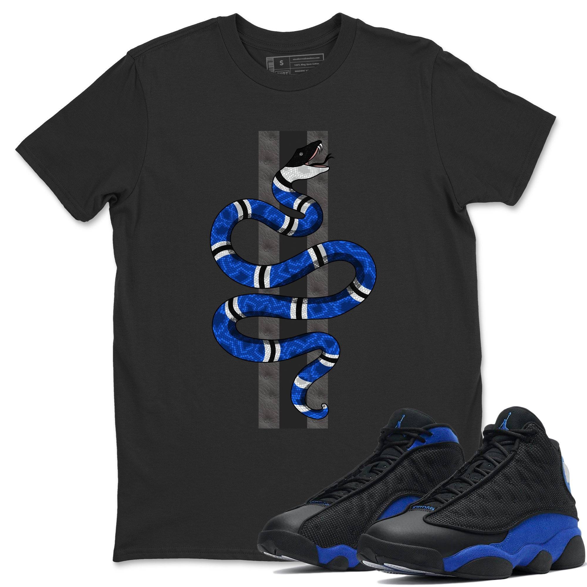Jordan 13 Hyper Royal Shirt To Match Jordans Snake Sneaker Tees Jordan 13 Hyper Royal Drip Gear Zone Sneaker Matching Clothing Unisex Shirts