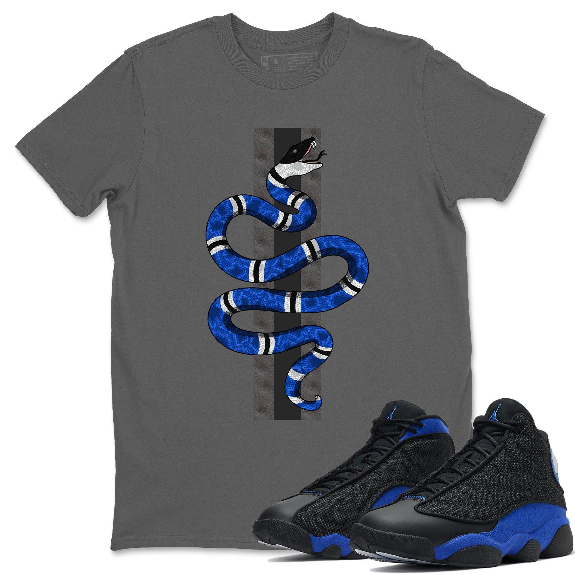 Jordan 13 Hyper Royal Shirt To Match Jordans Snake Sneaker Tees Jordan 13 Hyper Royal Drip Gear Zone Sneaker Matching Clothing Unisex Shirts