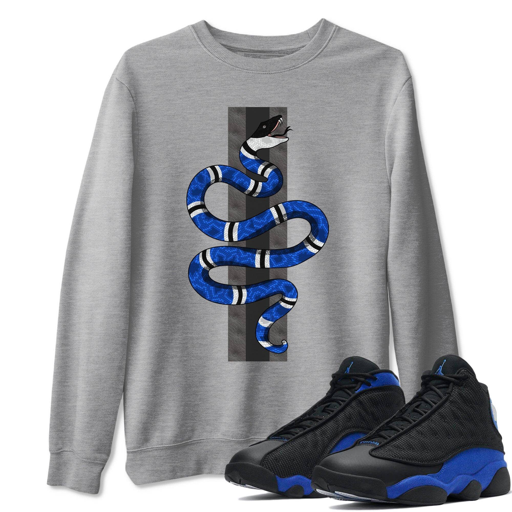 Jordan 13 Hyper Royal Shirt To Match Jordans Snake Sneaker Tees Jordan 13 Hyper Royal Drip Gear Zone Sneaker Matching Clothing Unisex Shirts