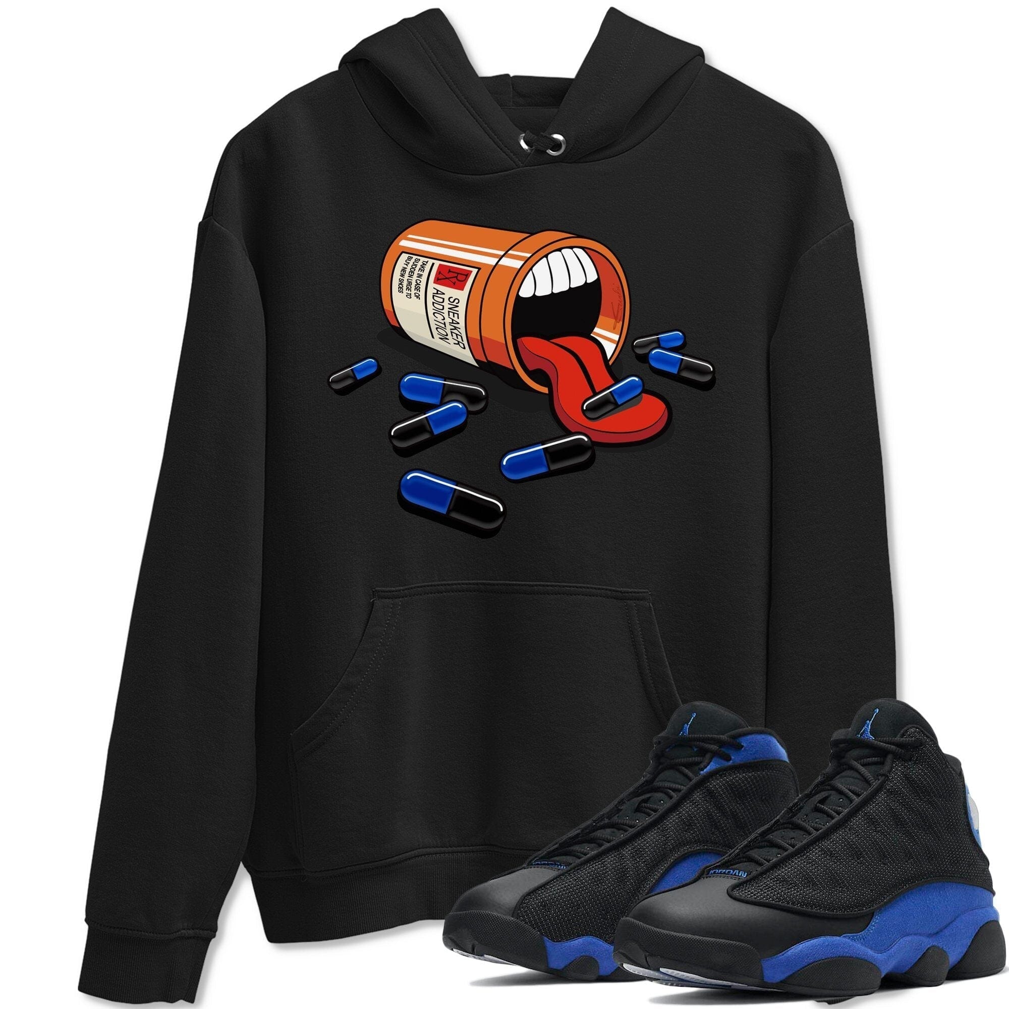 Jordan 13 Hyper Royal Shirt To Match Jordans Sneaker Addiction Sneaker Tees Jordan 13 Hyper Royal Drip Gear Zone Sneaker Matching Clothing Unisex Shirts