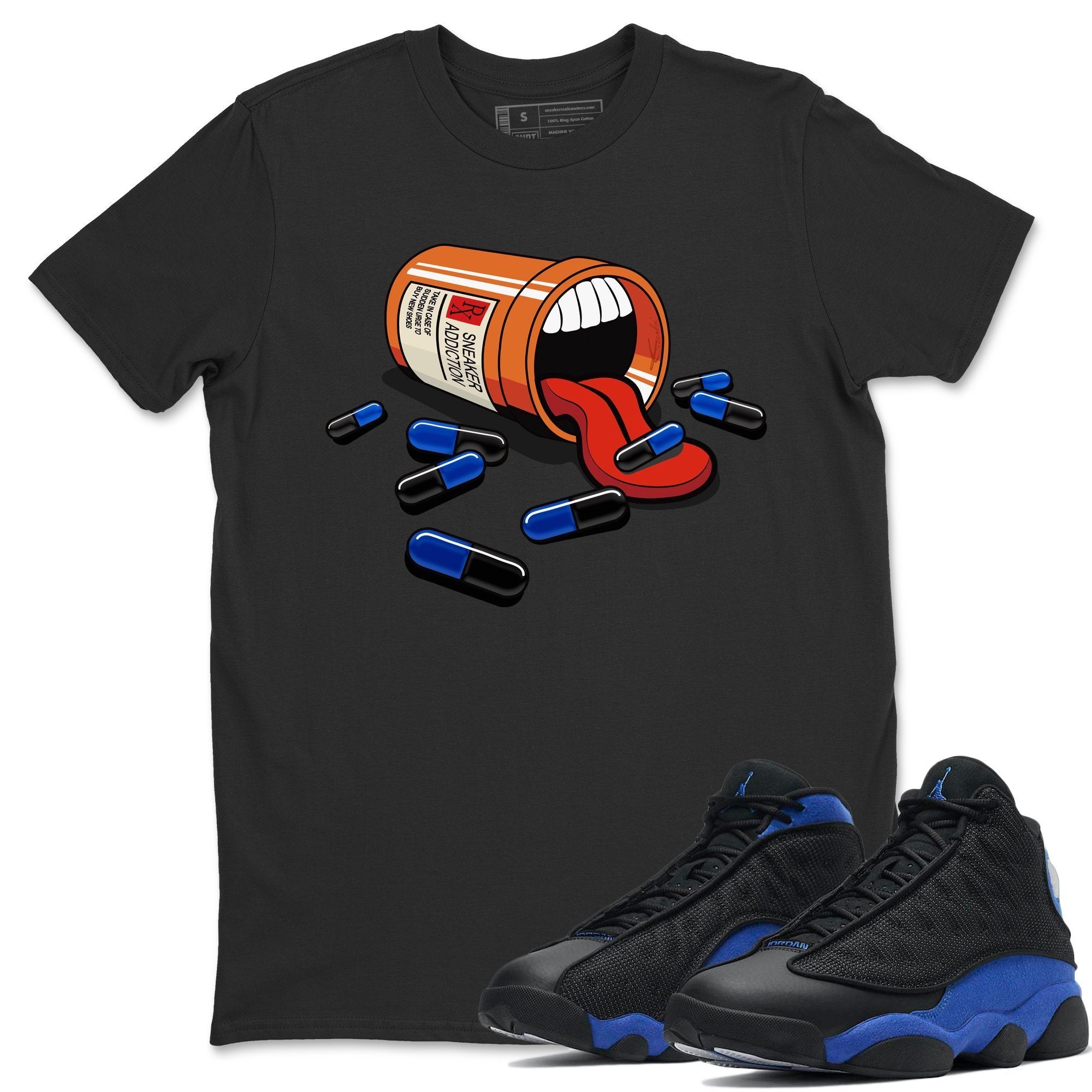 Jordan 13 Hyper Royal Shirt To Match Jordans Sneaker Addiction Sneaker Tees Jordan 13 Hyper Royal Drip Gear Zone Sneaker Matching Clothing Unisex Shirts