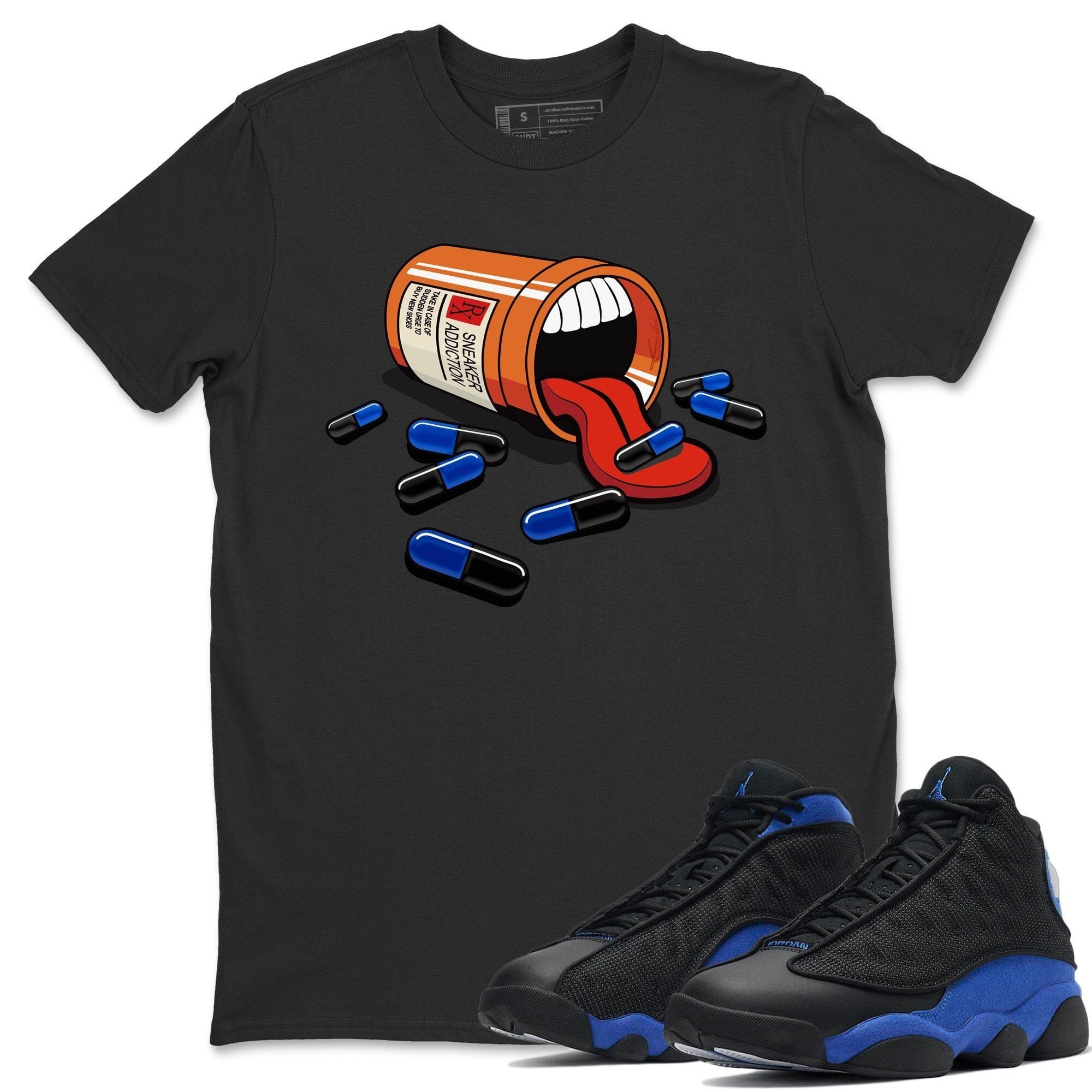 Jordan 13 Hyper Royal Shirt To Match Jordans Sneaker Addiction Sneaker Tees Jordan 13 Hyper Royal Drip Gear Zone Sneaker Matching Clothing Unisex Shirts