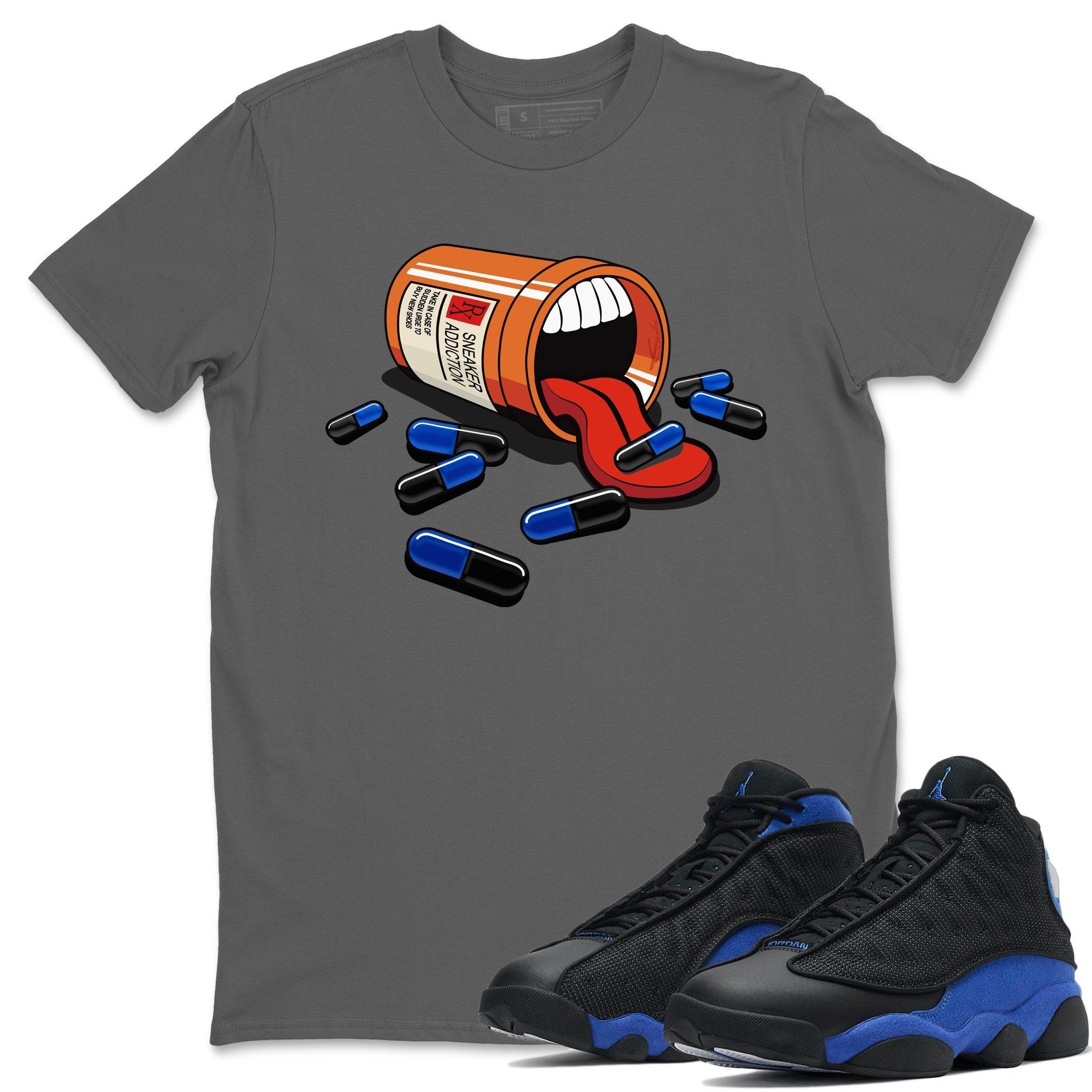 Jordan 13 Hyper Royal Shirt To Match Jordans Sneaker Addiction Sneaker Tees Jordan 13 Hyper Royal Drip Gear Zone Sneaker Matching Clothing Unisex Shirts